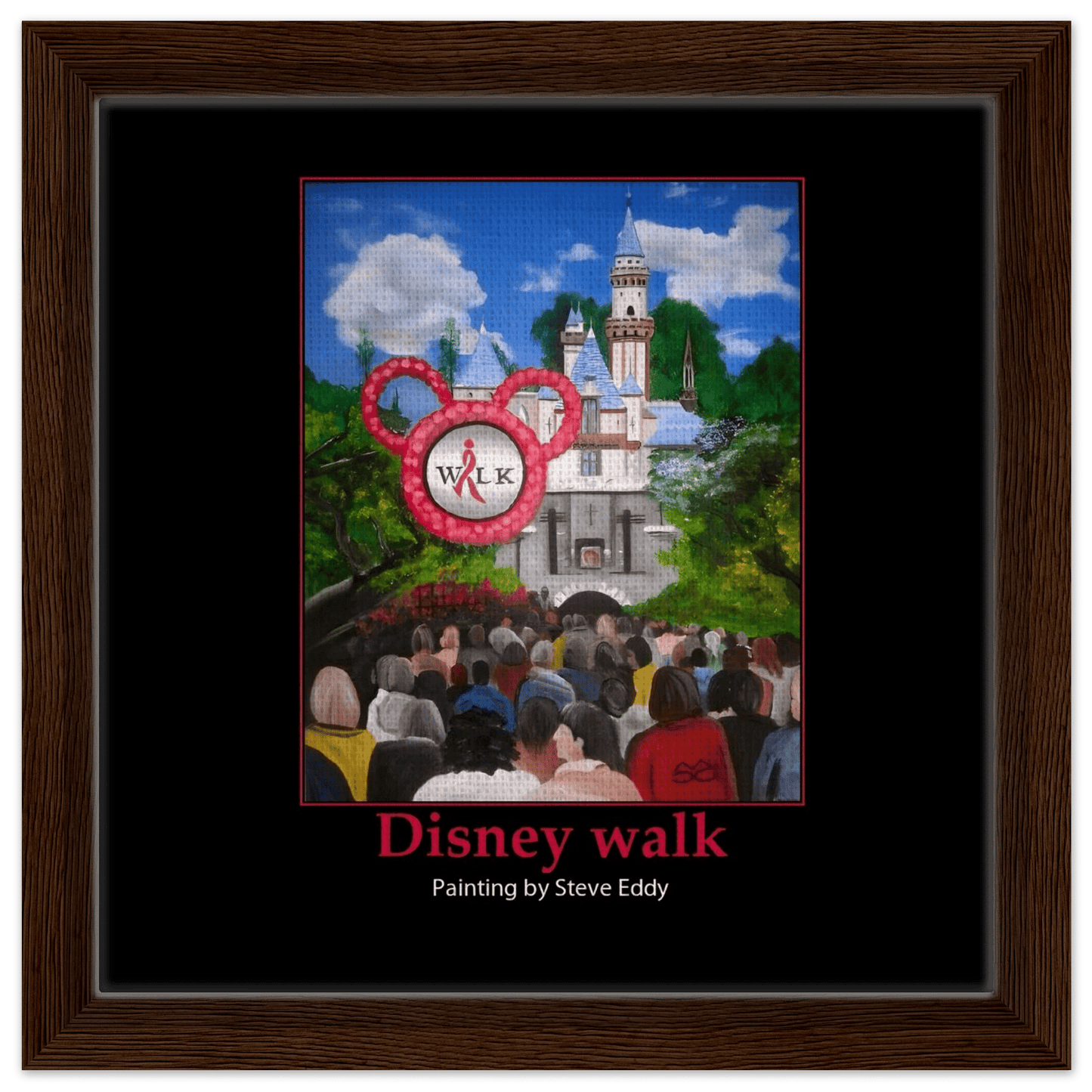 Framed Canvas 20x25 cm / 8x10″ - T.Eddy’s Art Studio