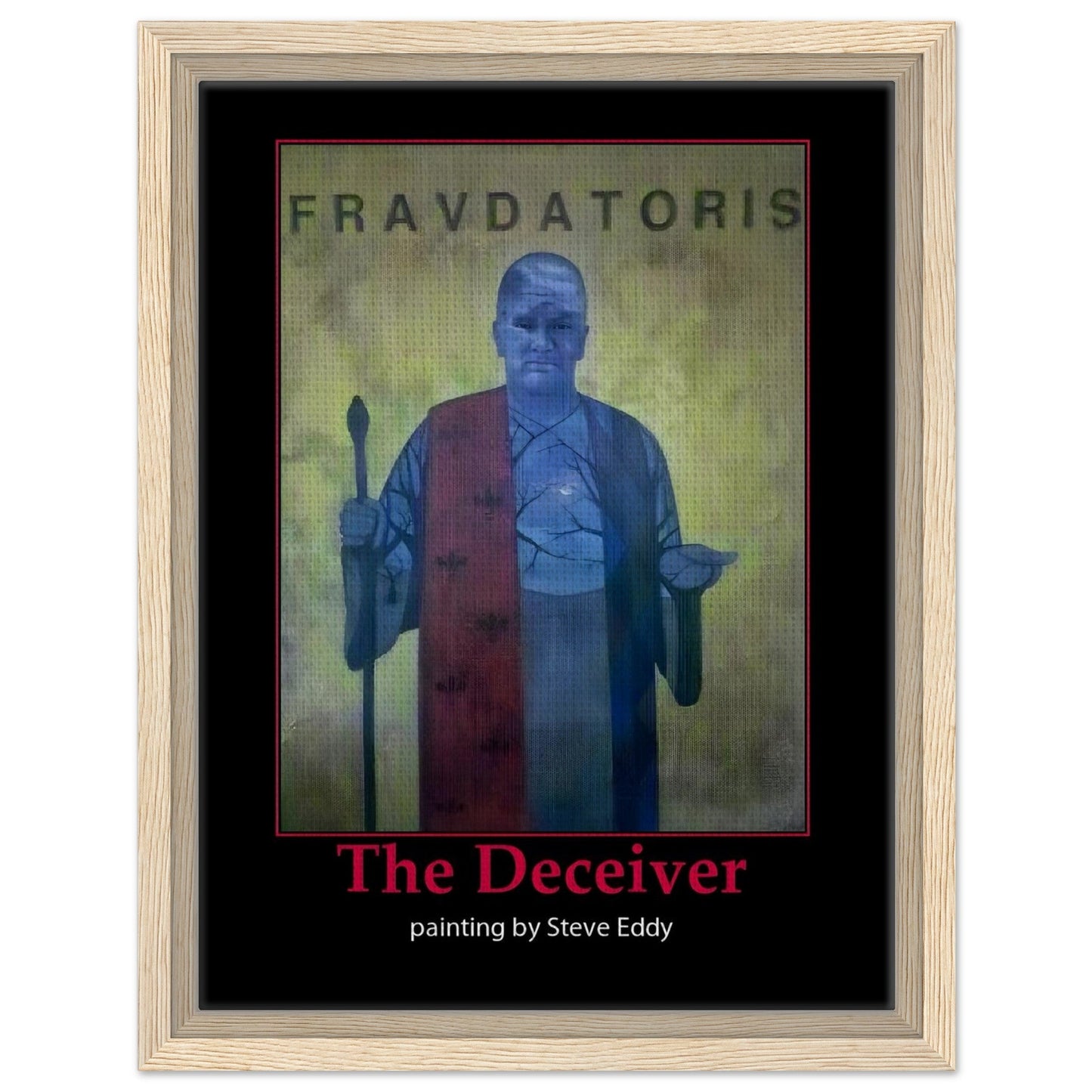 Framed Canvas 20x25 cm / 8x10″ - T.Eddy’s Art Studio