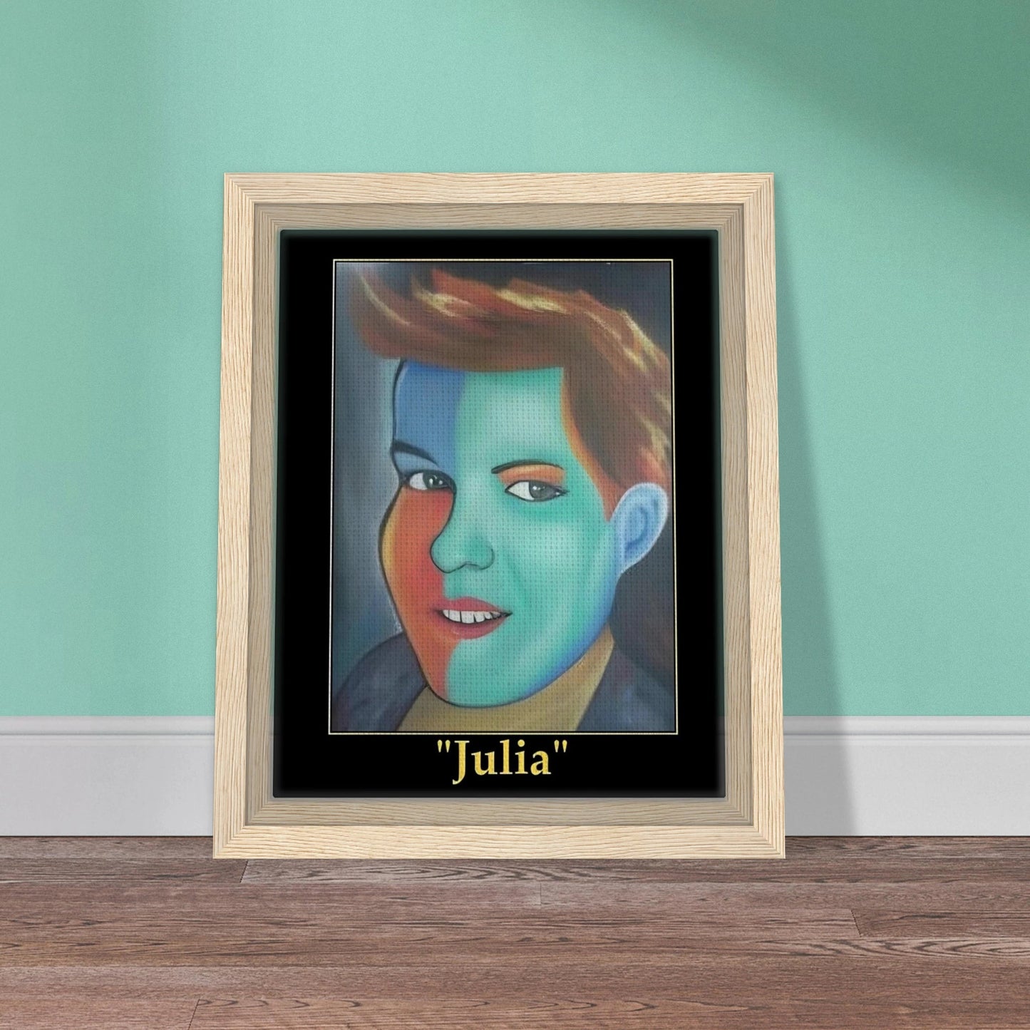 Framed Canvas 20x25 cm / 8x10″ - T.Eddy’s Art Studio