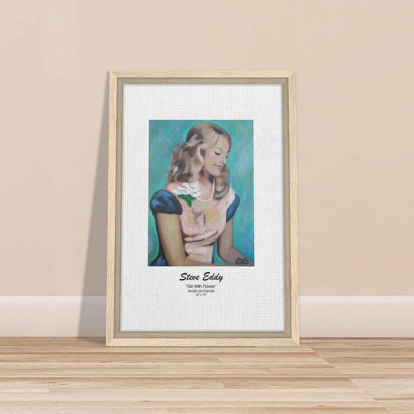 Framed Canvas 20x25 cm / 8x10″ - T.Eddy’s Art Studio