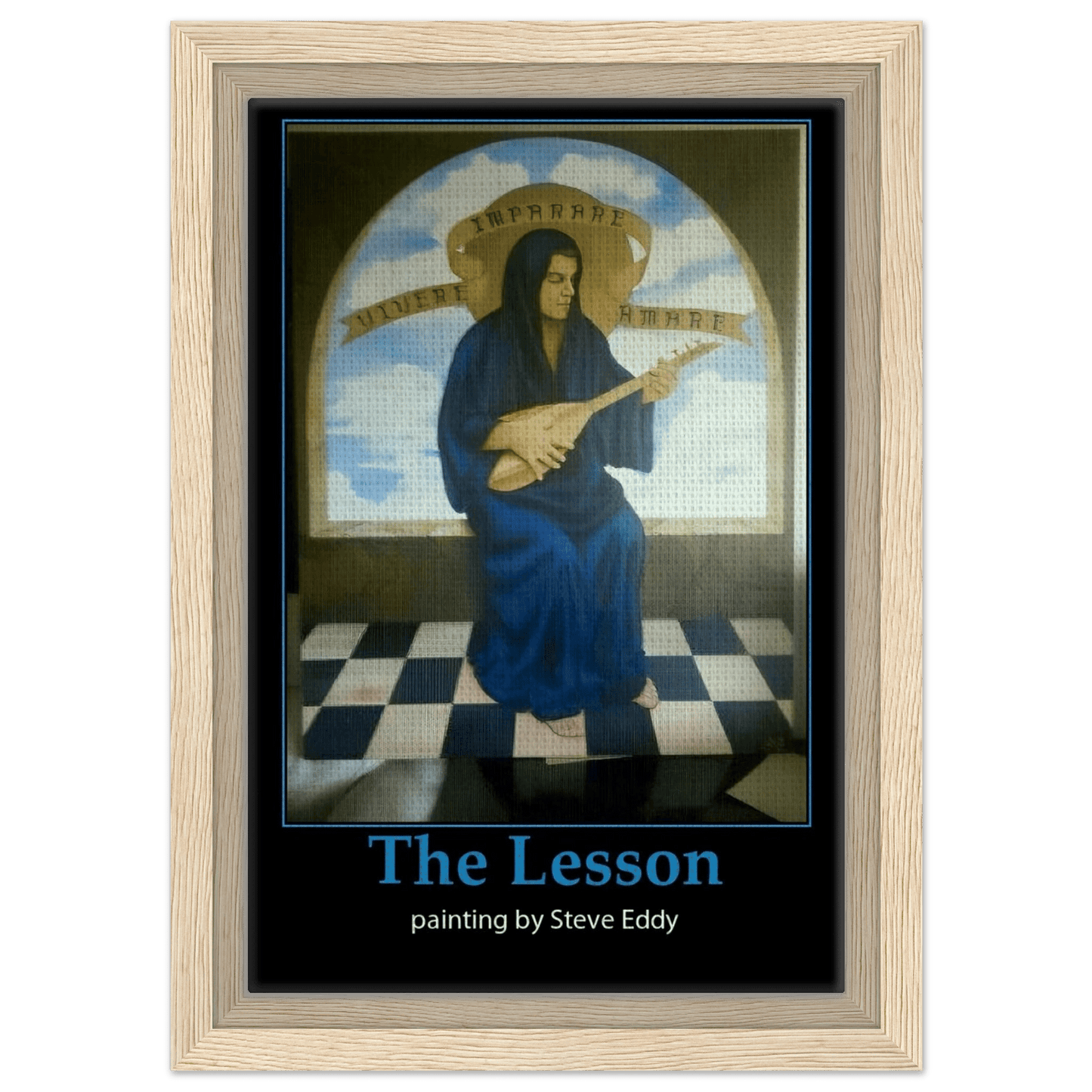 Framed Canvas 20x25 cm / 8x10″ - T.Eddy’s Art Studio