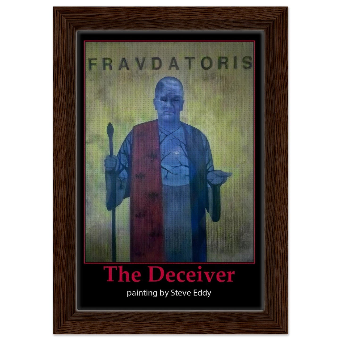 Framed Canvas 20x25 cm / 8x10″ - T.Eddy’s Art Studio