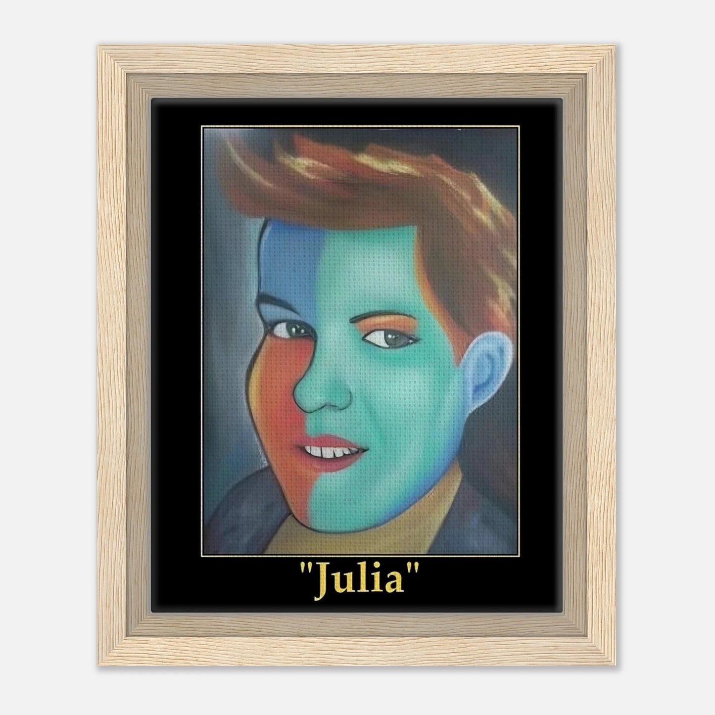 Framed Canvas 20x25 cm / 8x10″ - T.Eddy’s Art Studio