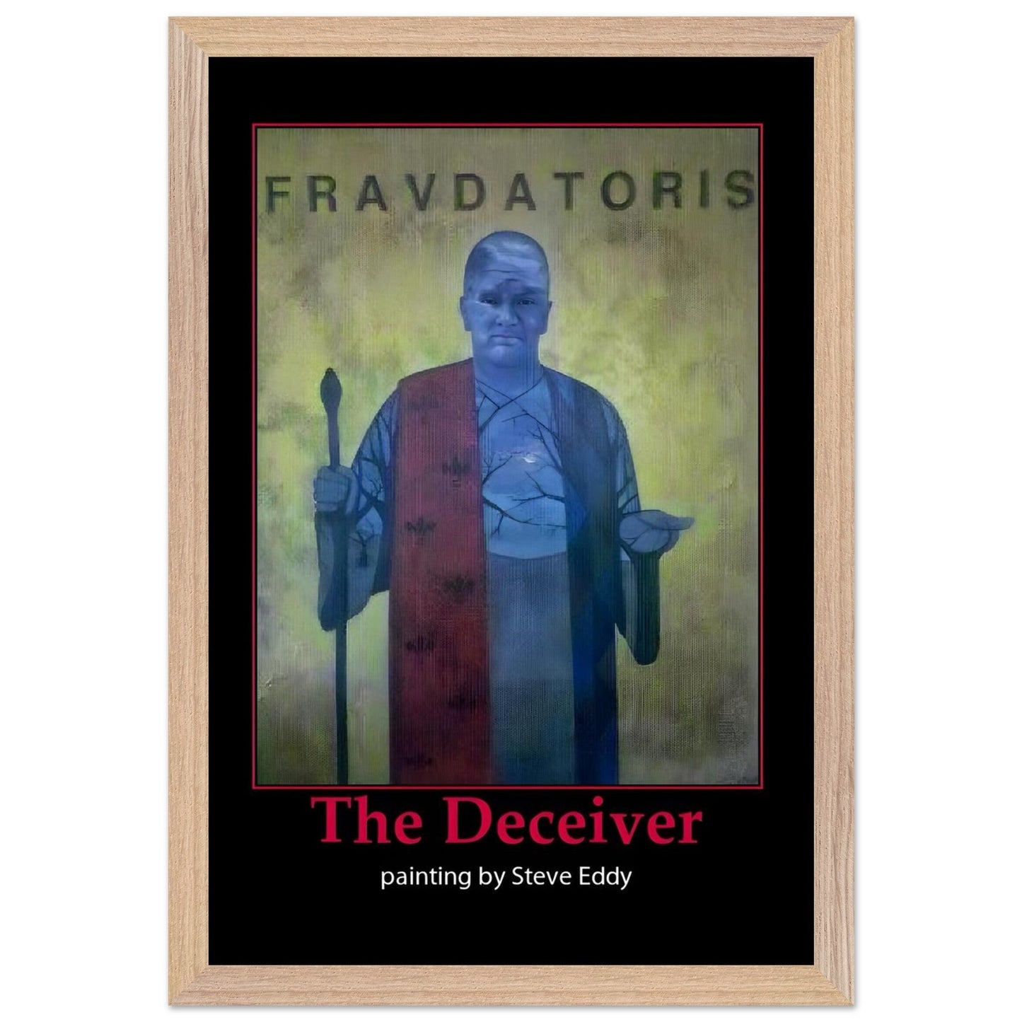 Framed Canvas 20x25 cm / 8x10″ - T.Eddy’s Art Studio