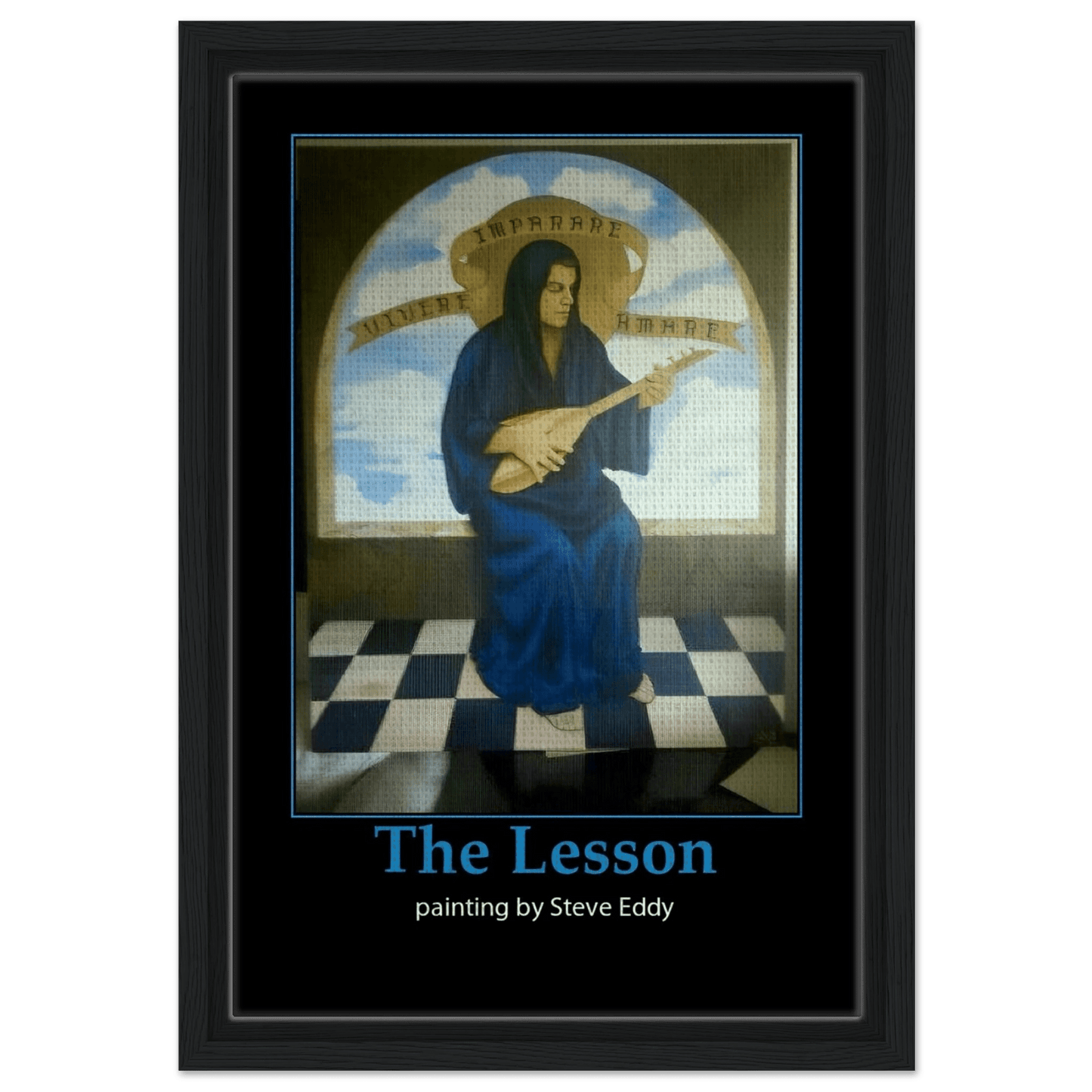 Framed Canvas 20x25 cm / 8x10″ - T.Eddy’s Art Studio