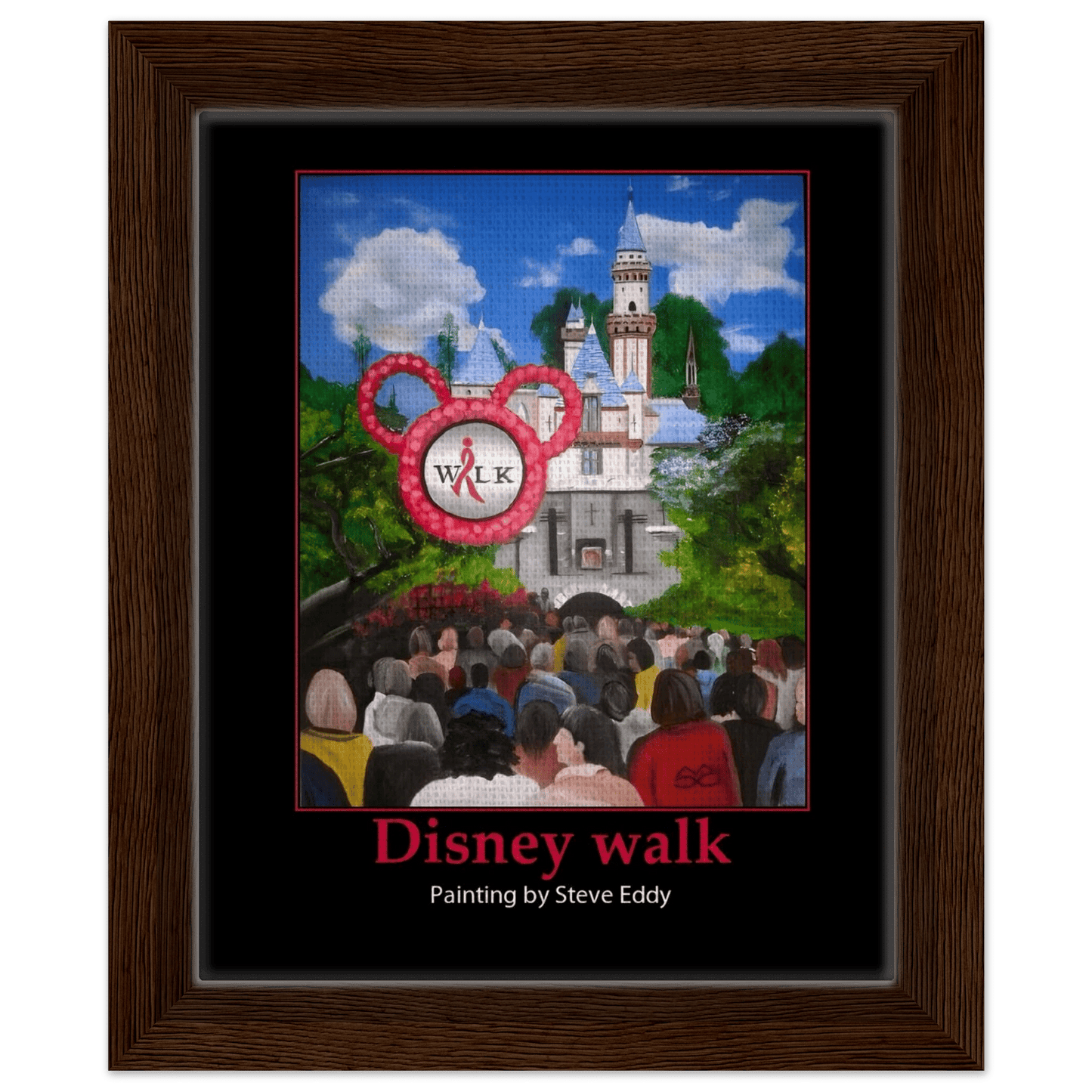 Framed Canvas 20x25 cm / 8x10″ - T.Eddy’s Art Studio