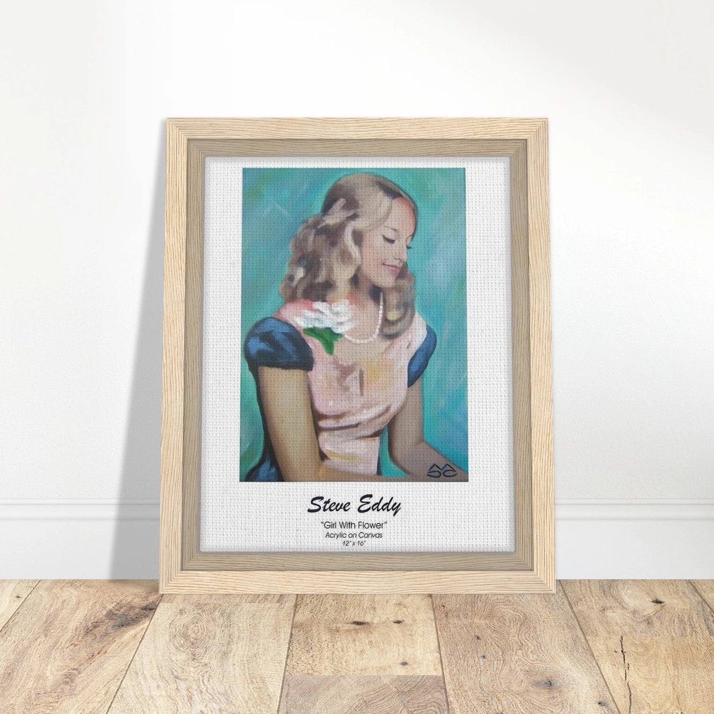 Framed Canvas 20x25 cm / 8x10″ - T.Eddy’s Art Studio