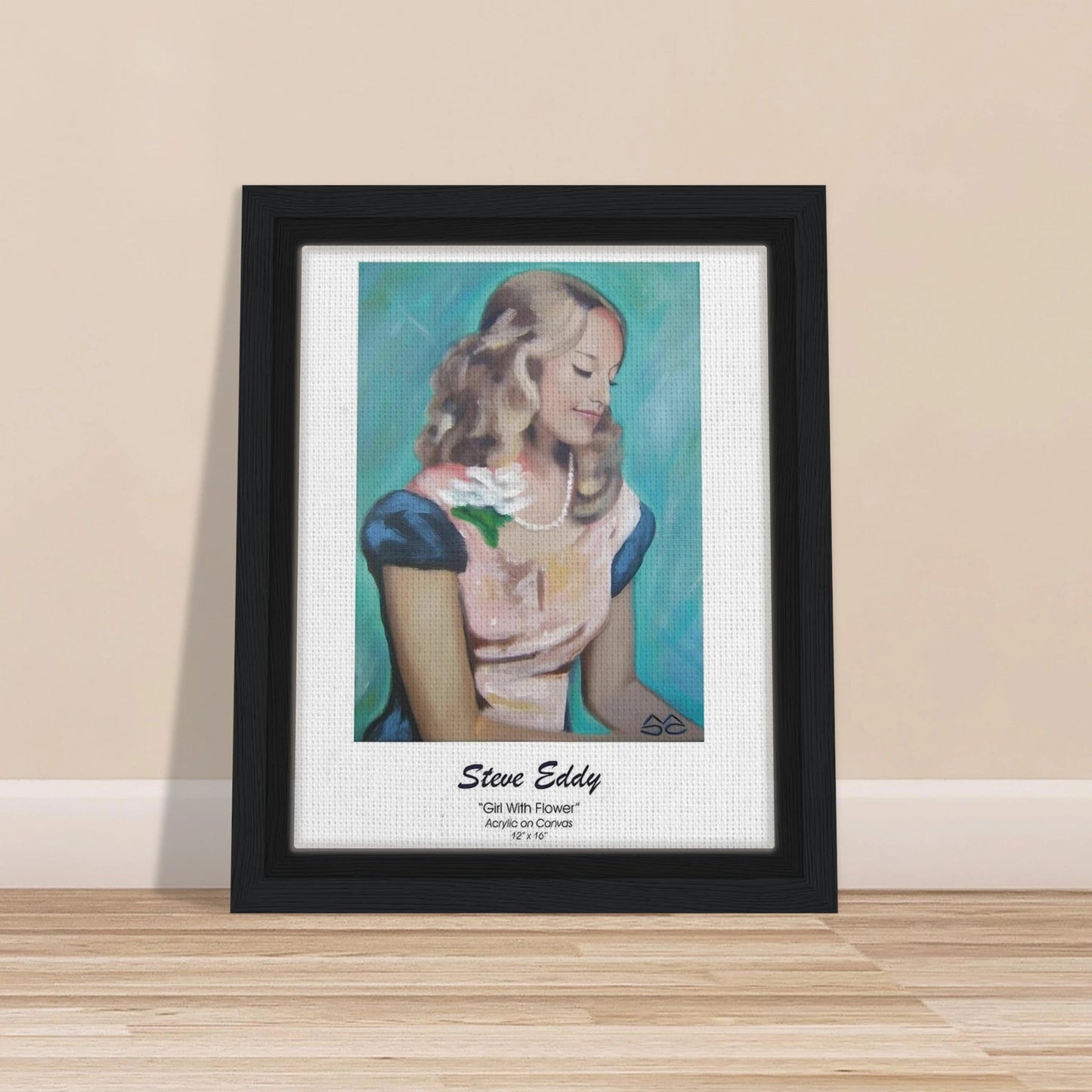 Framed Canvas 20x25 cm / 8x10″ - T.Eddy’s Art Studio