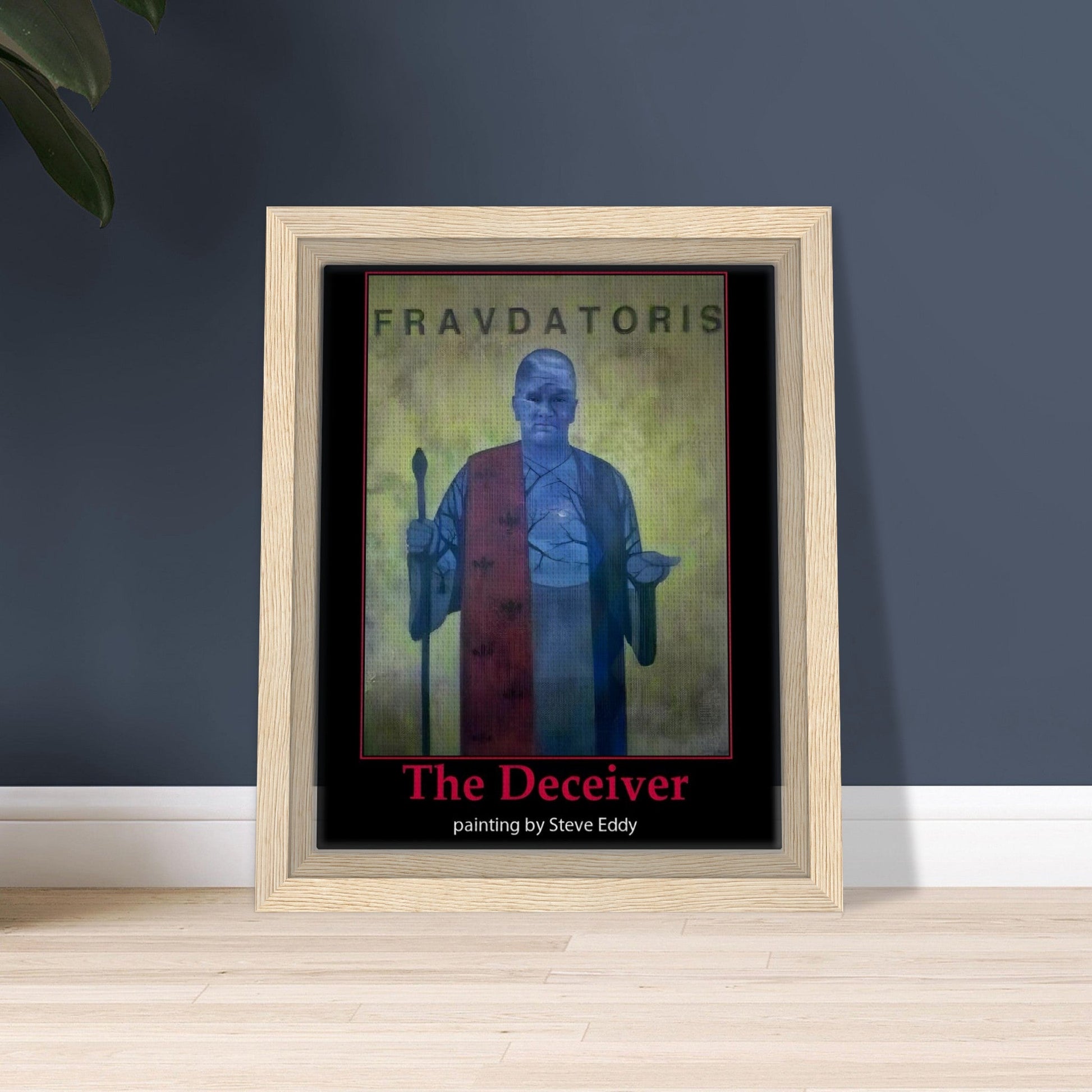 Framed Canvas 20x25 cm / 8x10″ - T.Eddy’s Art Studio