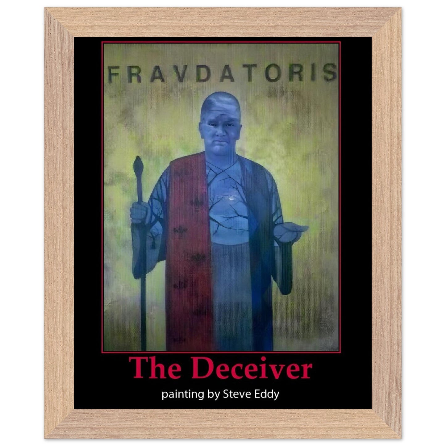 Framed Canvas 20x25 cm / 8x10″ - T.Eddy’s Art Studio