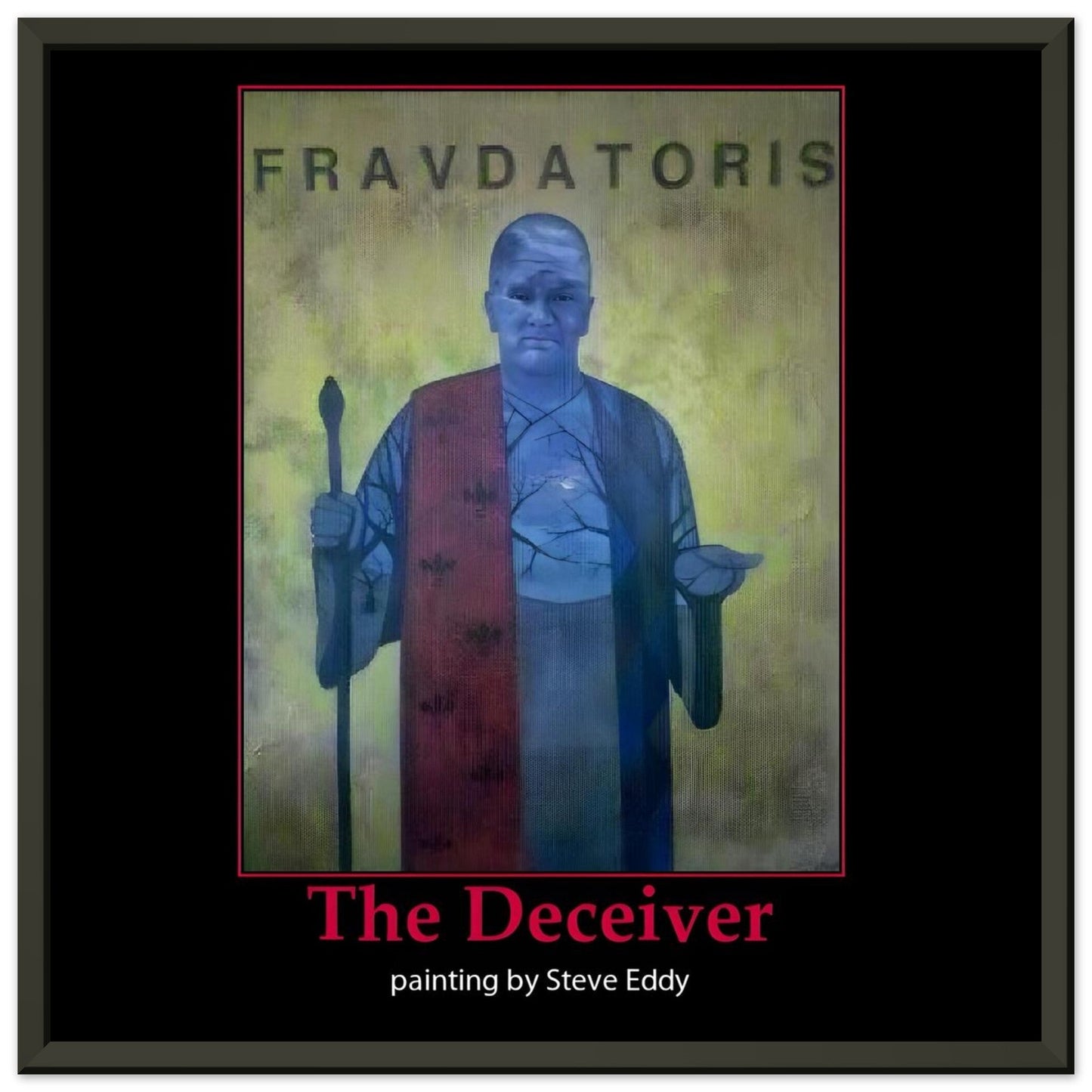 Framed Canvas 20x25 cm / 8x10″ - T.Eddy’s Art Studio