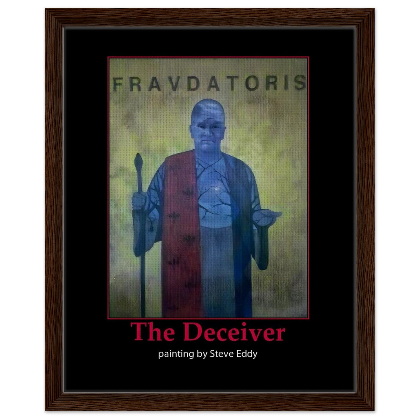 Framed Canvas 20x25 cm / 8x10″ - T.Eddy’s Art Studio