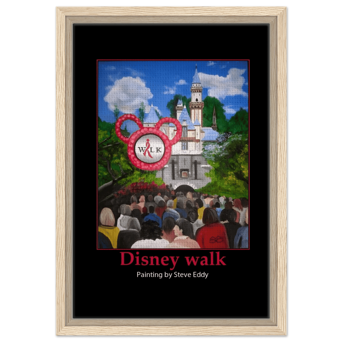 Framed Canvas 20x25 cm / 8x10″ - T.Eddy’s Art Studio