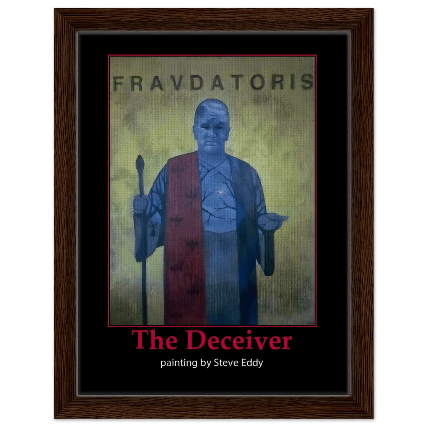 Framed Canvas 20x25 cm / 8x10″ - T.Eddy’s Art Studio