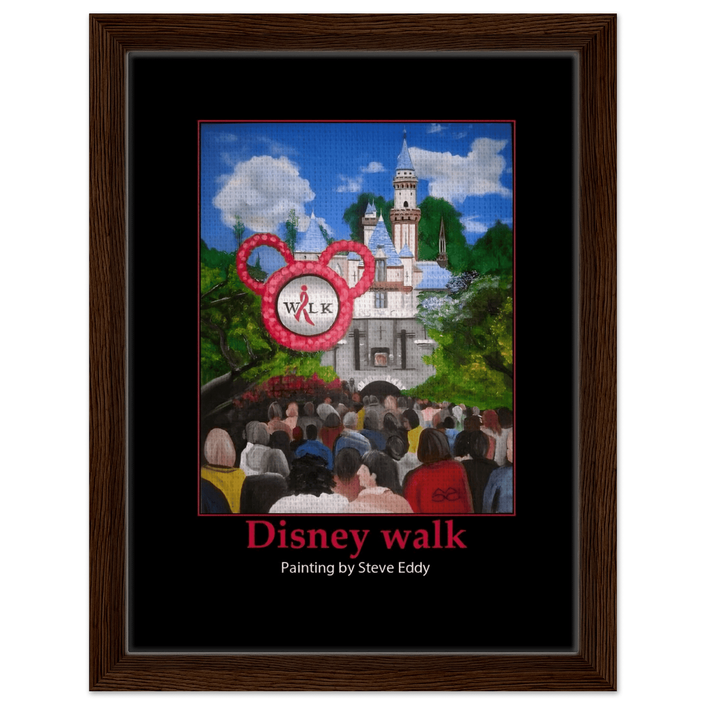 Framed Canvas 20x25 cm / 8x10″ - T.Eddy’s Art Studio