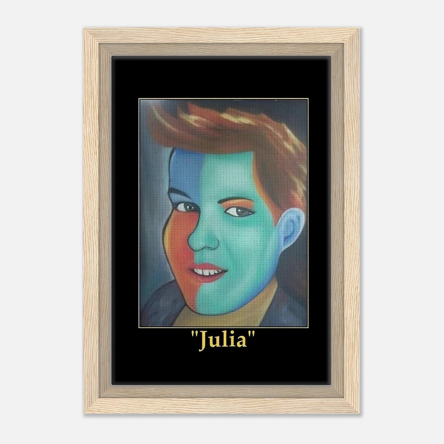 Framed Canvas 20x25 cm / 8x10″ - T.Eddy’s Art Studio