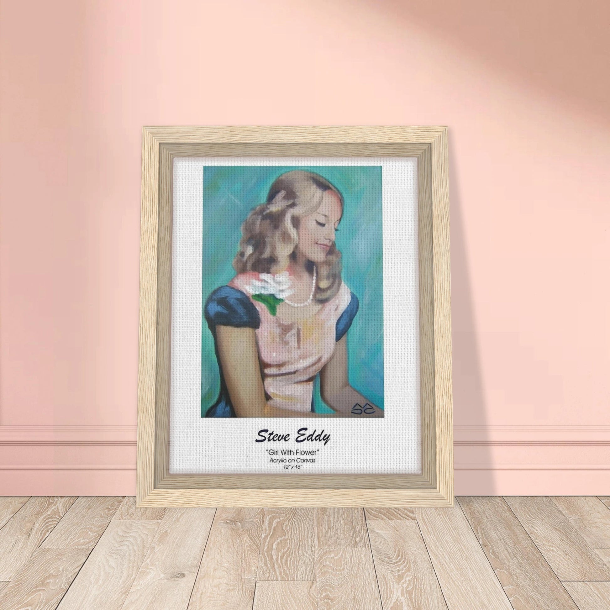 Framed Canvas 20x25 cm / 8x10″ - T.Eddy’s Art Studio