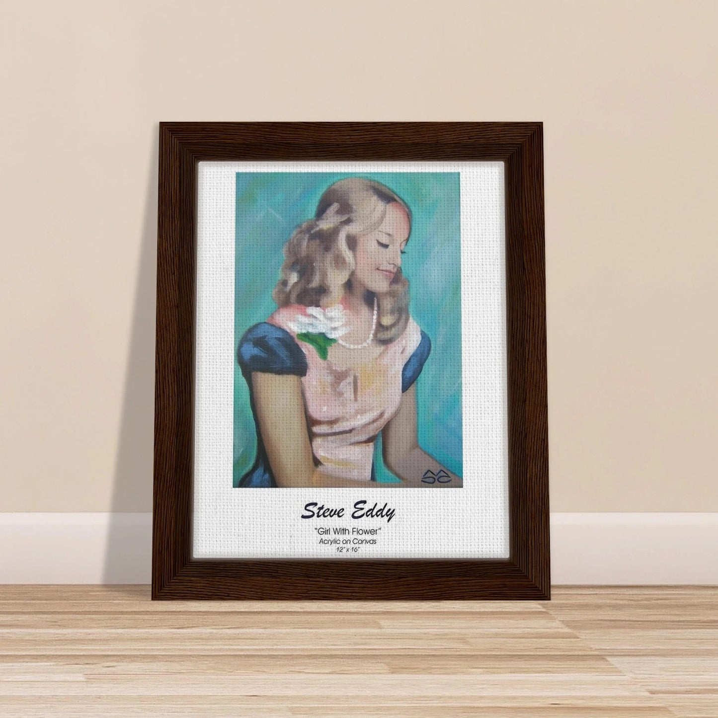 Framed Canvas 20x25 cm / 8x10″ - T.Eddy’s Art Studio