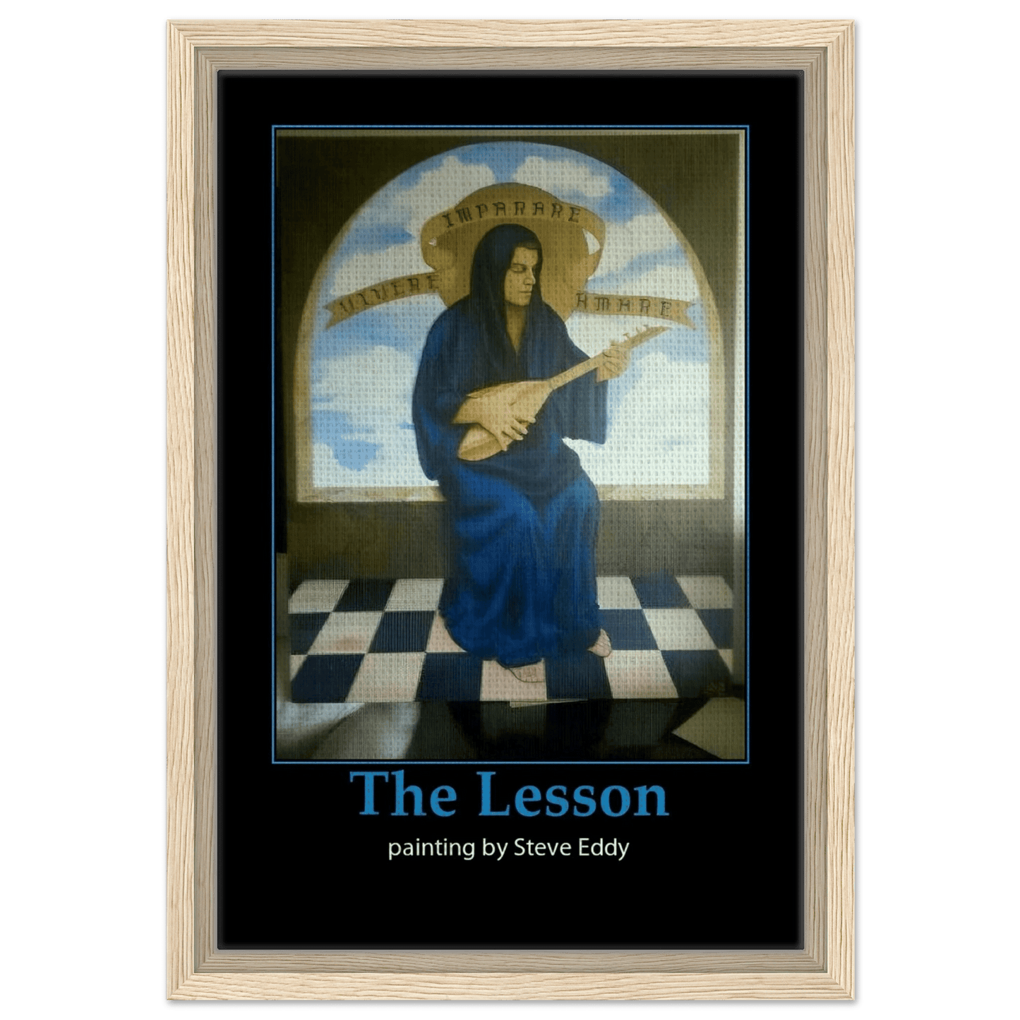 Framed Canvas 20x25 cm / 8x10″ - T.Eddy’s Art Studio