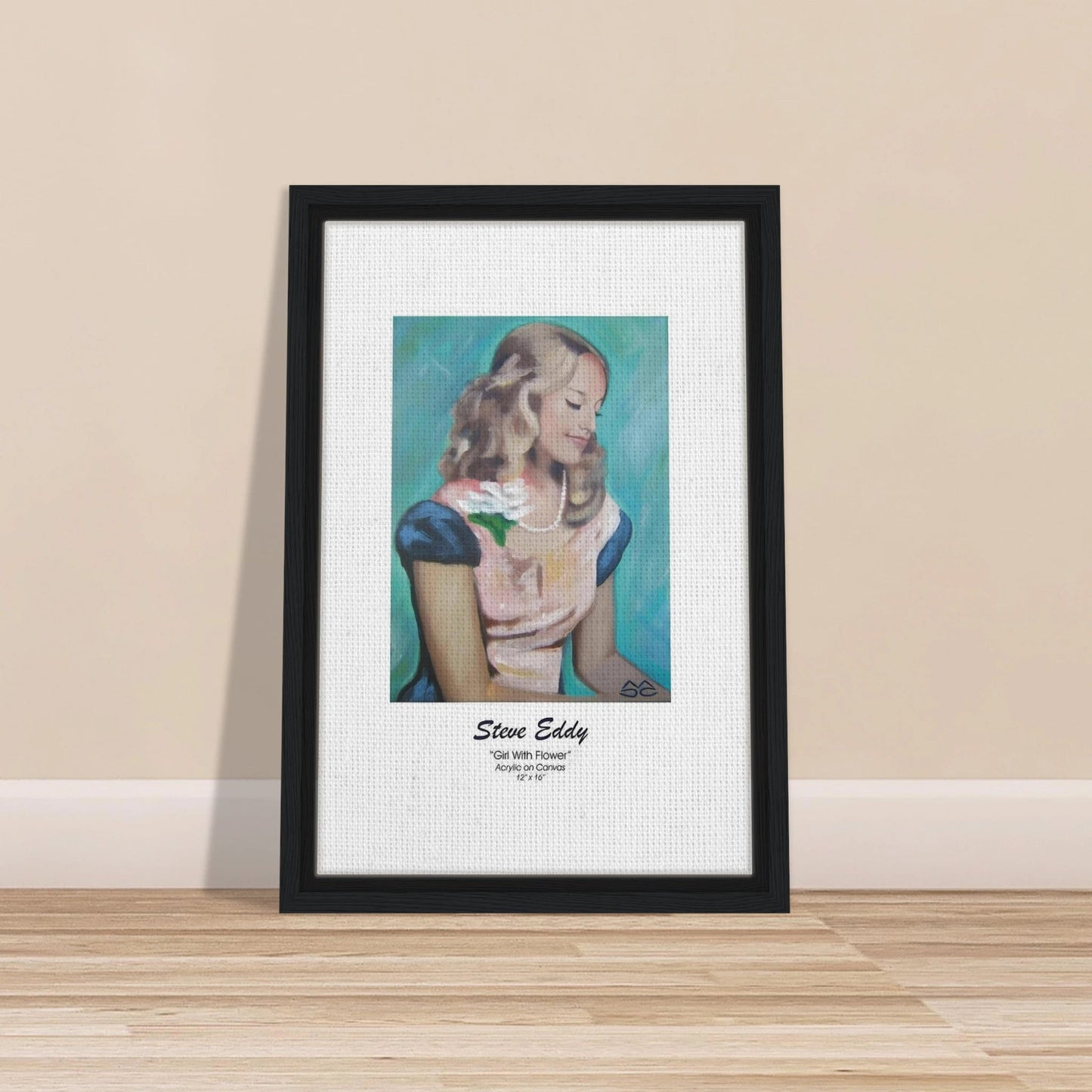 Framed Canvas 20x25 cm / 8x10″ - T.Eddy’s Art Studio