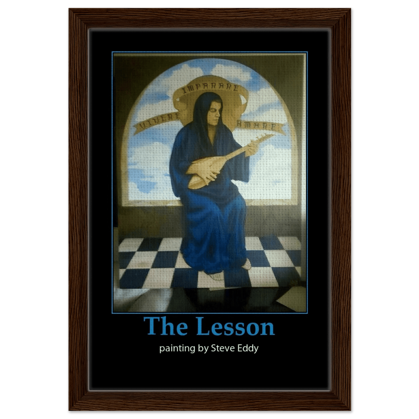 Framed Canvas 20x25 cm / 8x10″ - T.Eddy’s Art Studio