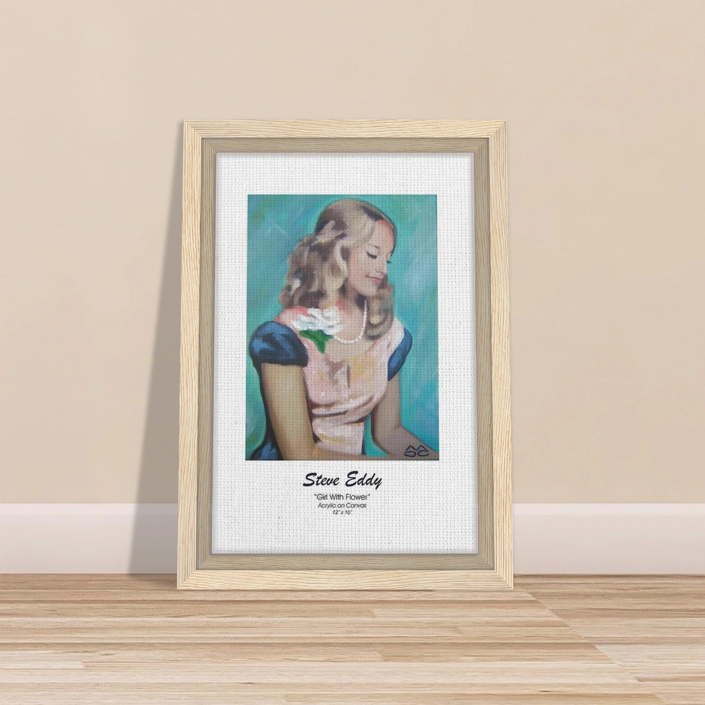 Framed Canvas 20x25 cm / 8x10″ - T.Eddy’s Art Studio