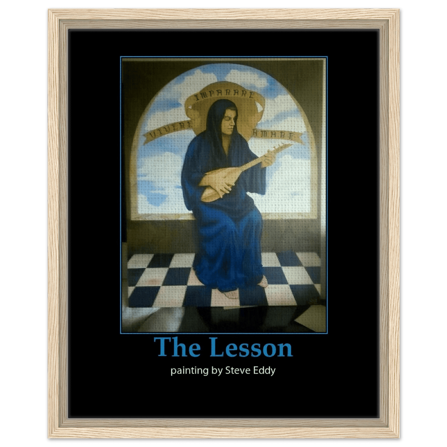 Framed Canvas 20x25 cm / 8x10″ - T.Eddy’s Art Studio