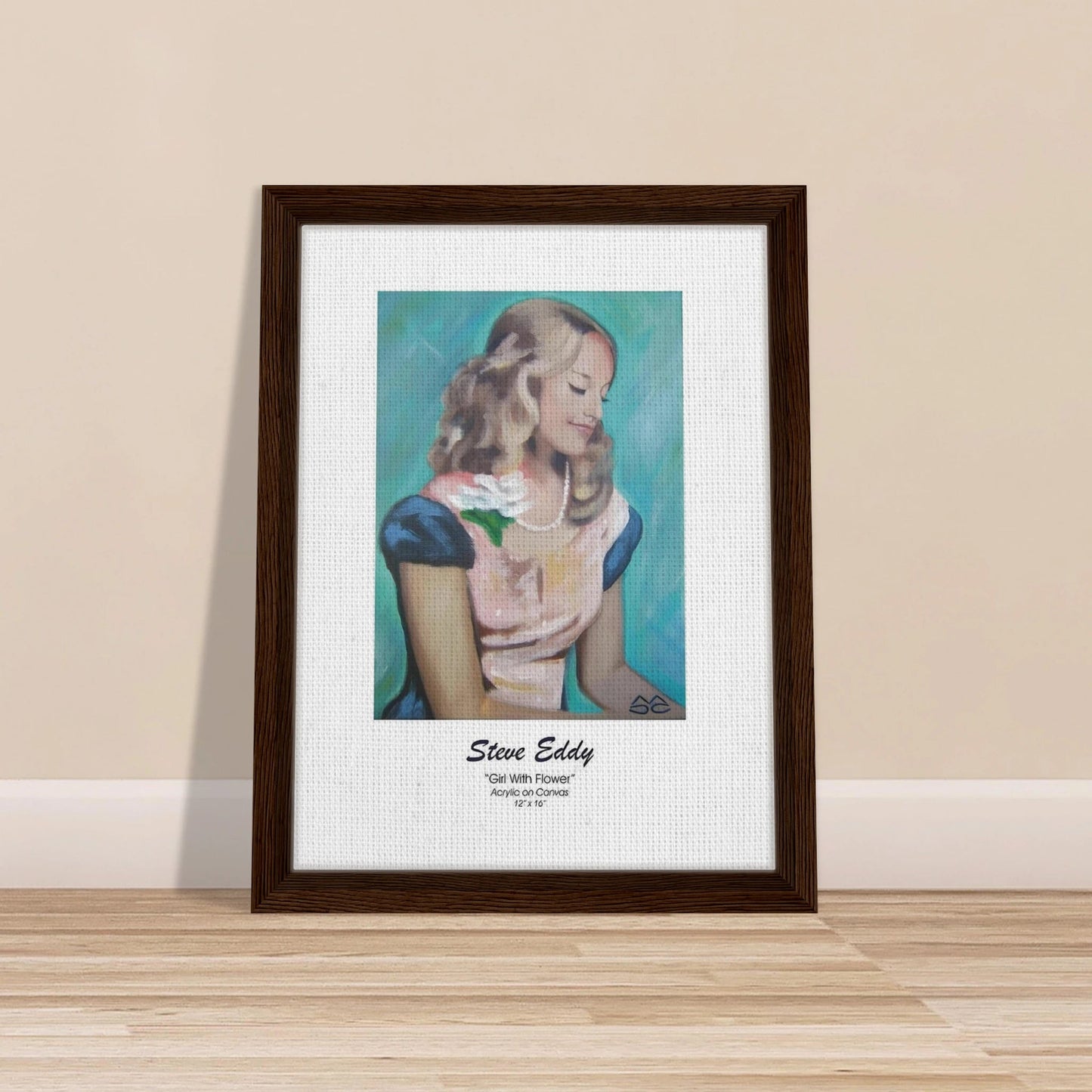 Framed Canvas 20x25 cm / 8x10″ - T.Eddy’s Art Studio