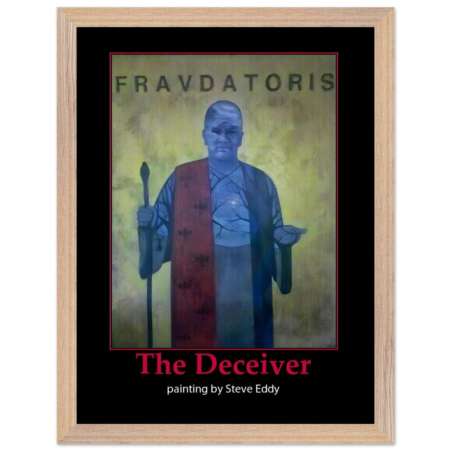 Framed Canvas 20x25 cm / 8x10″ - T.Eddy’s Art Studio