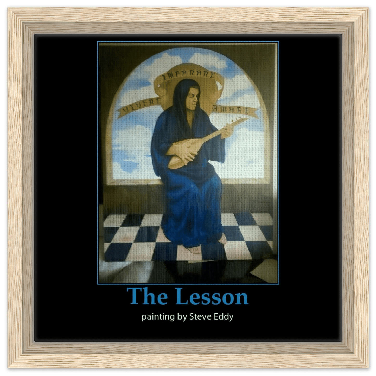 Framed Canvas 20x25 cm / 8x10″ - T.Eddy’s Art Studio