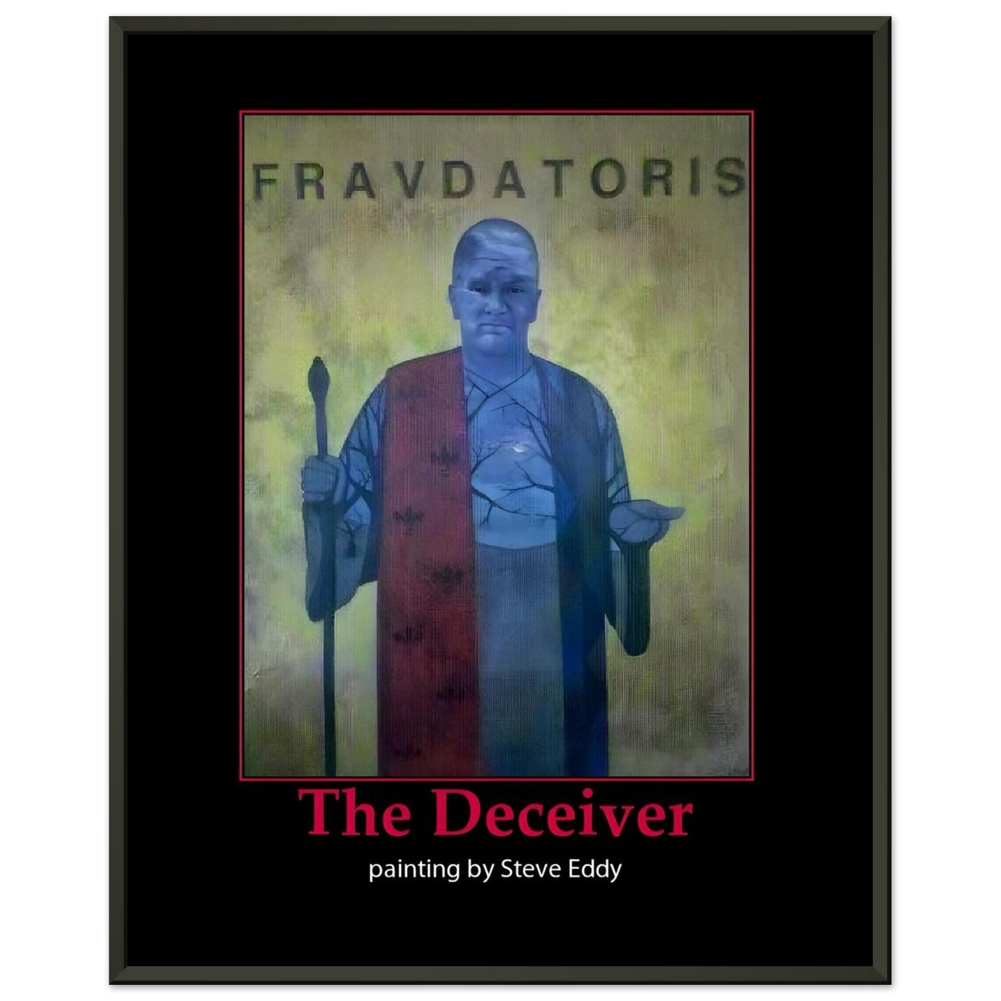 Framed Canvas 20x25 cm / 8x10″ - T.Eddy’s Art Studio