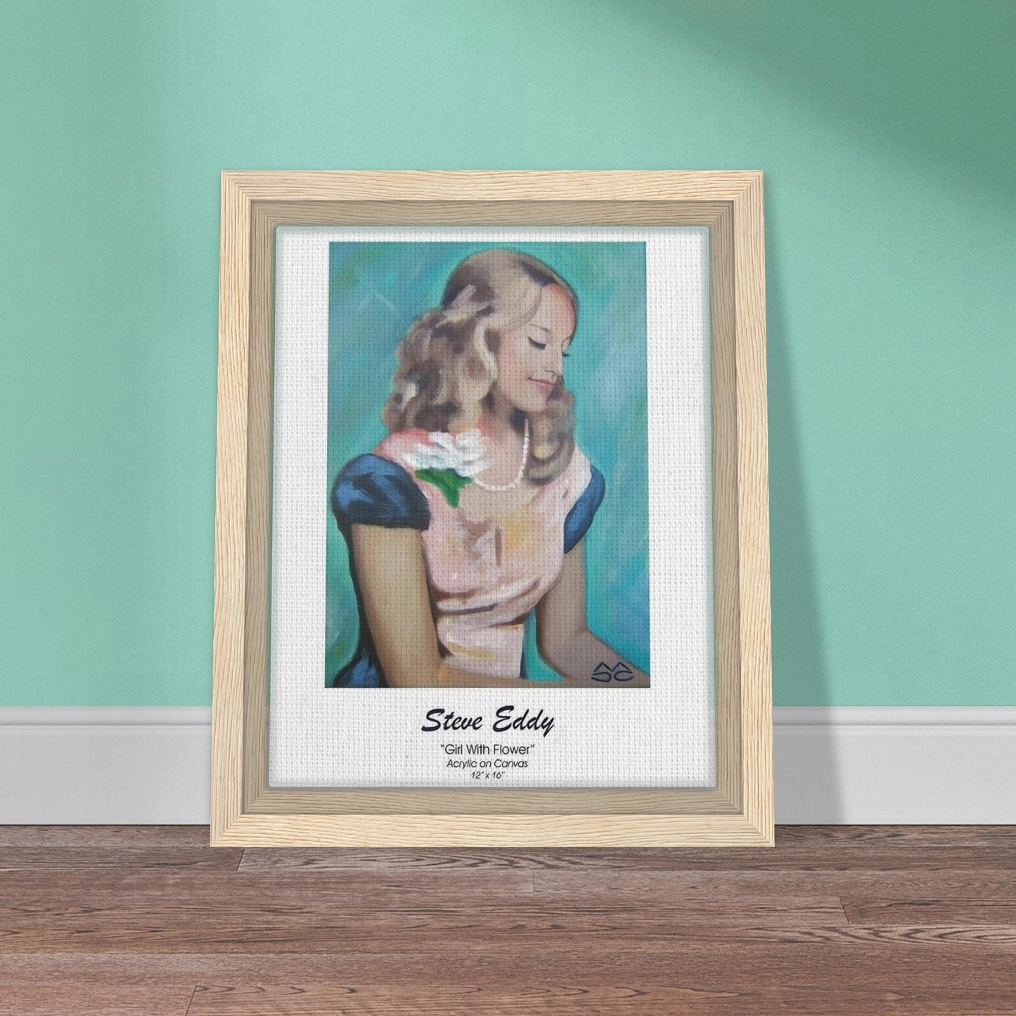 Framed Canvas 20x25 cm / 8x10″ - T.Eddy’s Art Studio