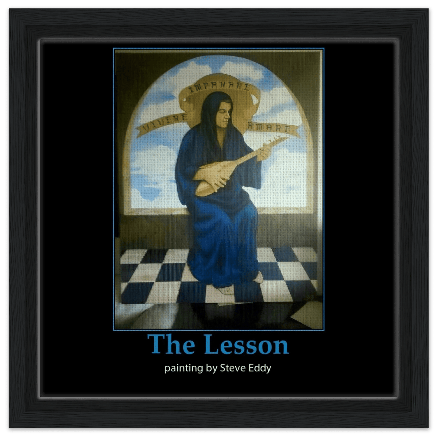 Framed Canvas 20x25 cm / 8x10″ - T.Eddy’s Art Studio