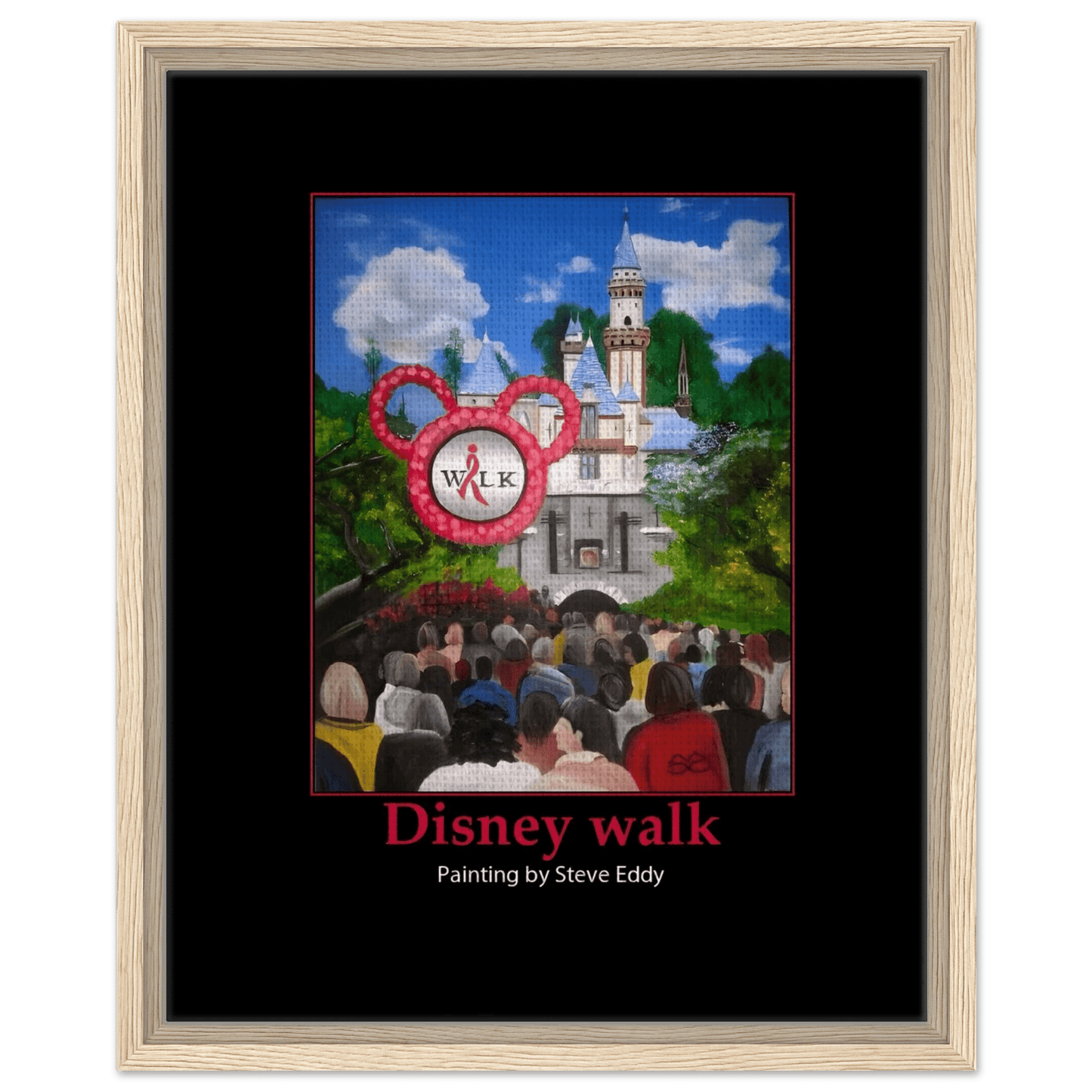 Framed Canvas 20x25 cm / 8x10″ - T.Eddy’s Art Studio