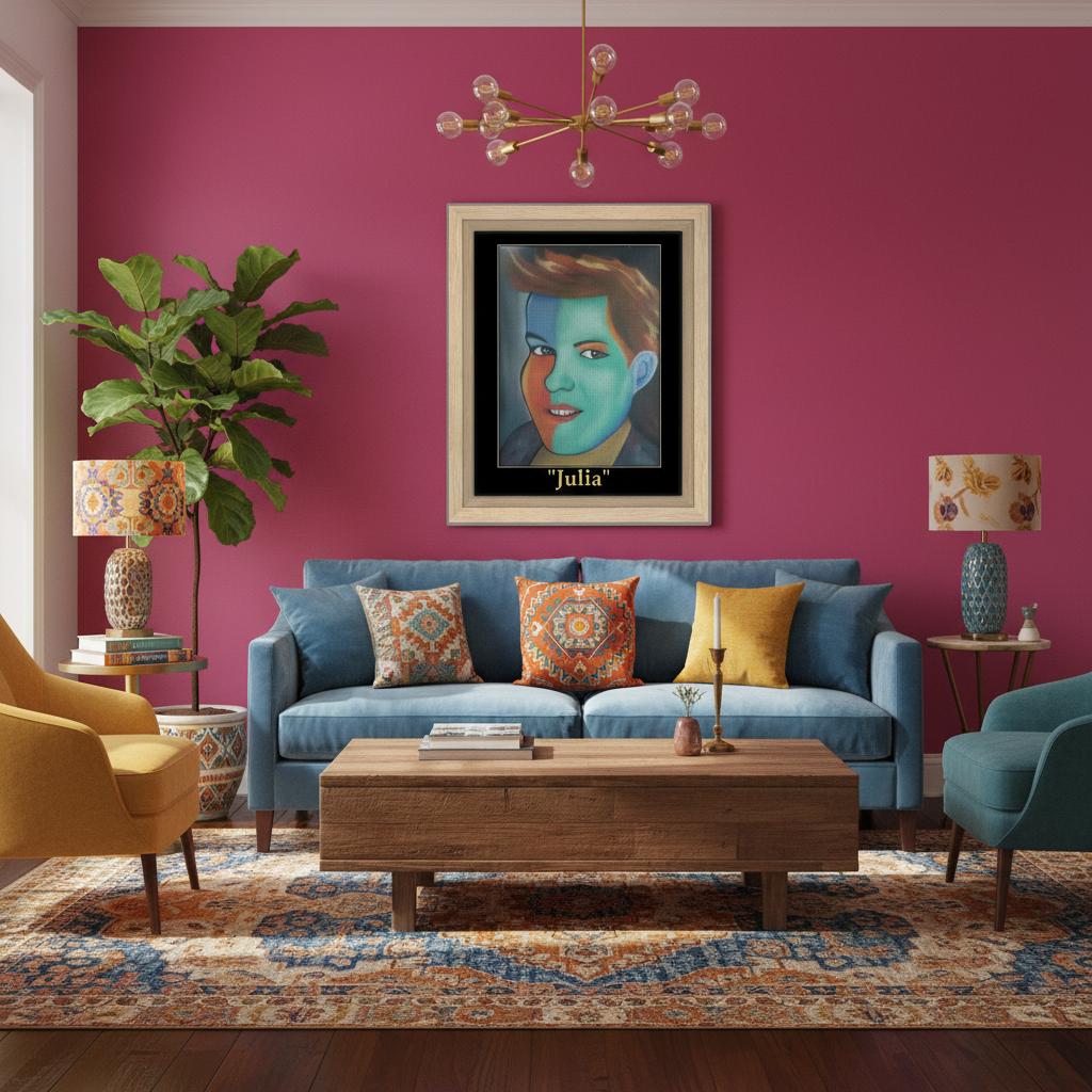 Framed Canvas 20x25 cm / 8x10″ - T.Eddy’s Art Studio