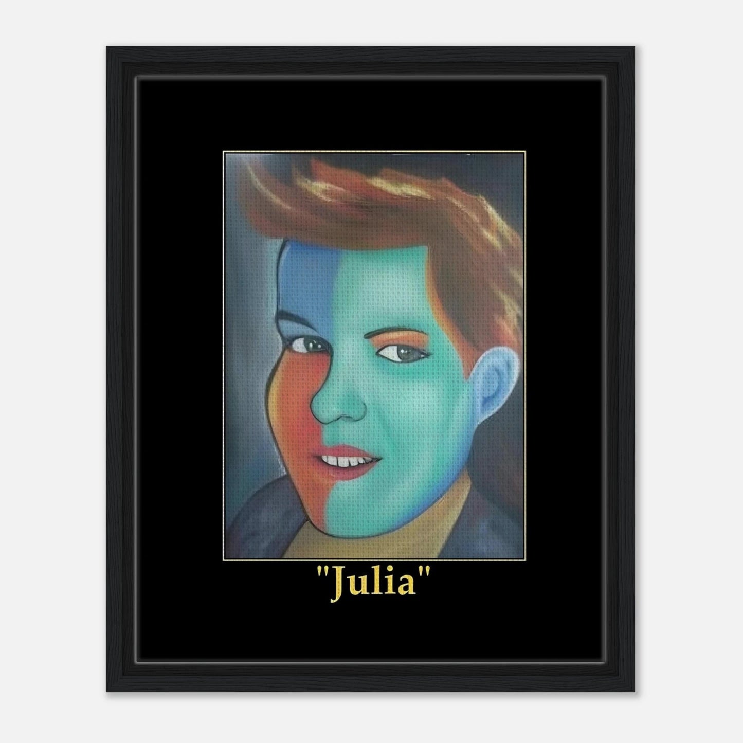 Framed Canvas 20x25 cm / 8x10″ - T.Eddy’s Art Studio