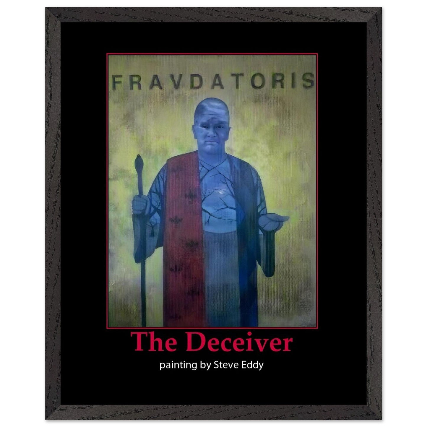 Framed Canvas 20x25 cm / 8x10″ - T.Eddy’s Art Studio