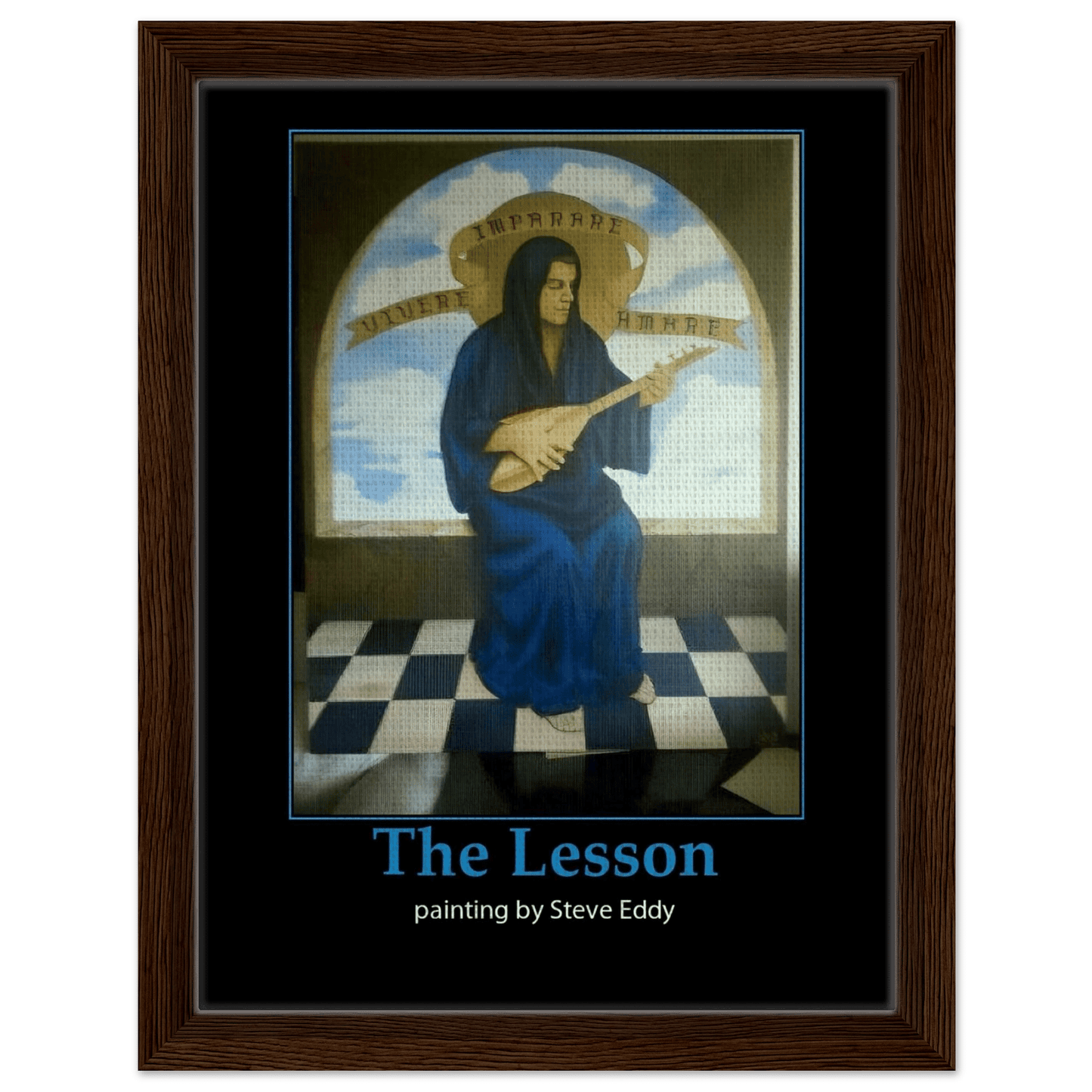 Framed Canvas 20x25 cm / 8x10″ - T.Eddy’s Art Studio