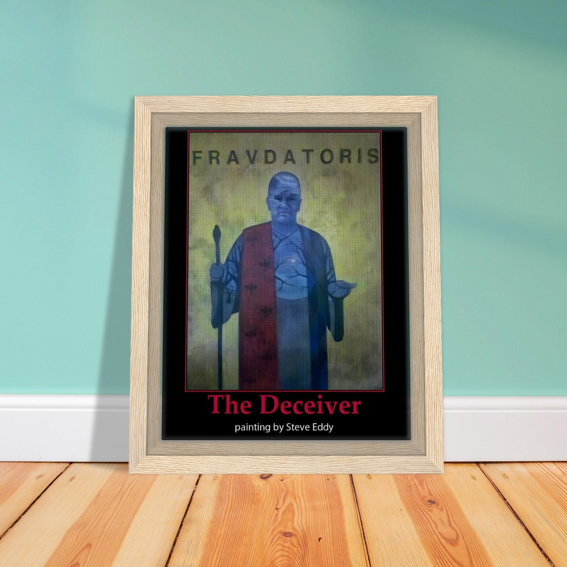 Framed Canvas 20x25 cm / 8x10″ - T.Eddy’s Art Studio