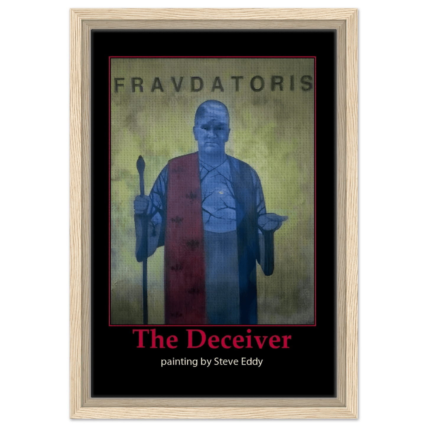 Framed Canvas 20x25 cm / 8x10″ - T.Eddy’s Art Studio