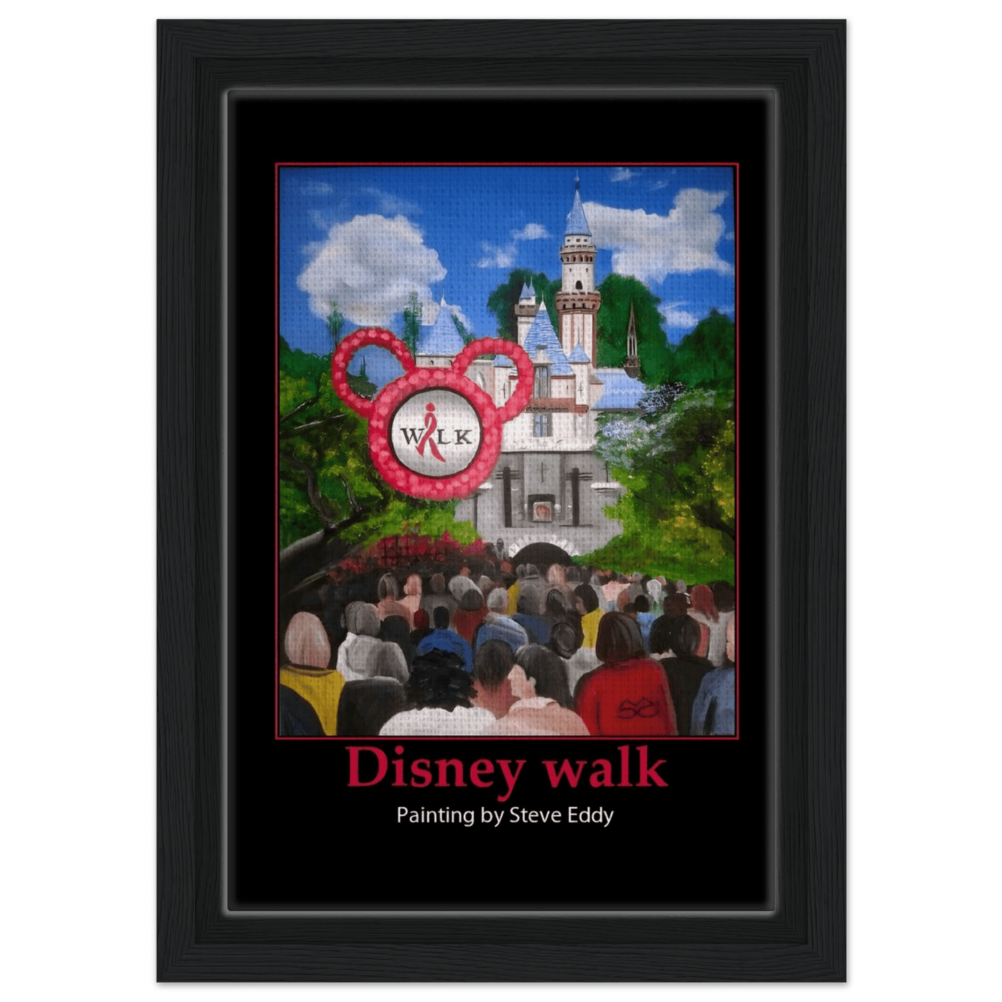 Framed Canvas 20x25 cm / 8x10″ - T.Eddy’s Art Studio