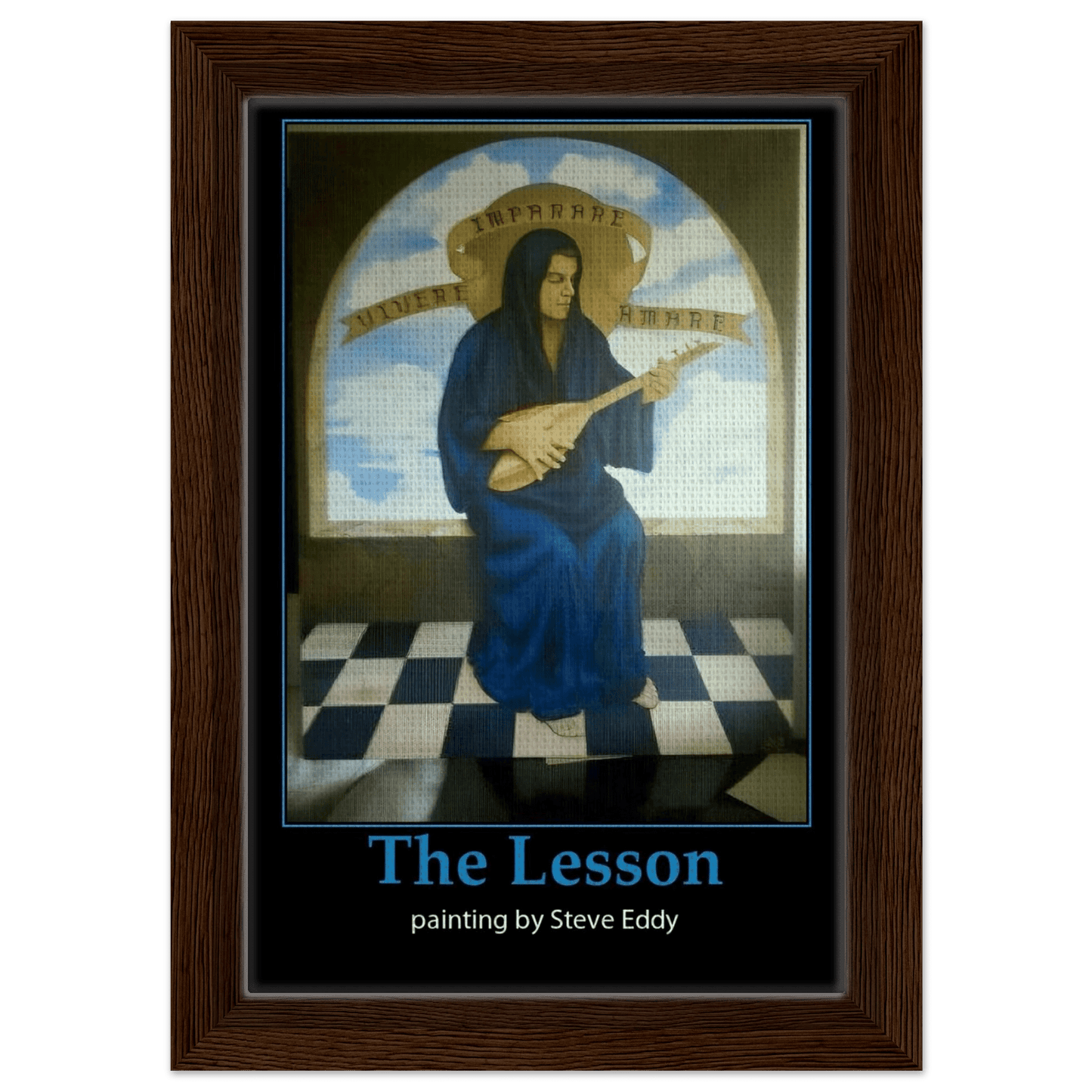 Framed Canvas 20x25 cm / 8x10″ - T.Eddy’s Art Studio