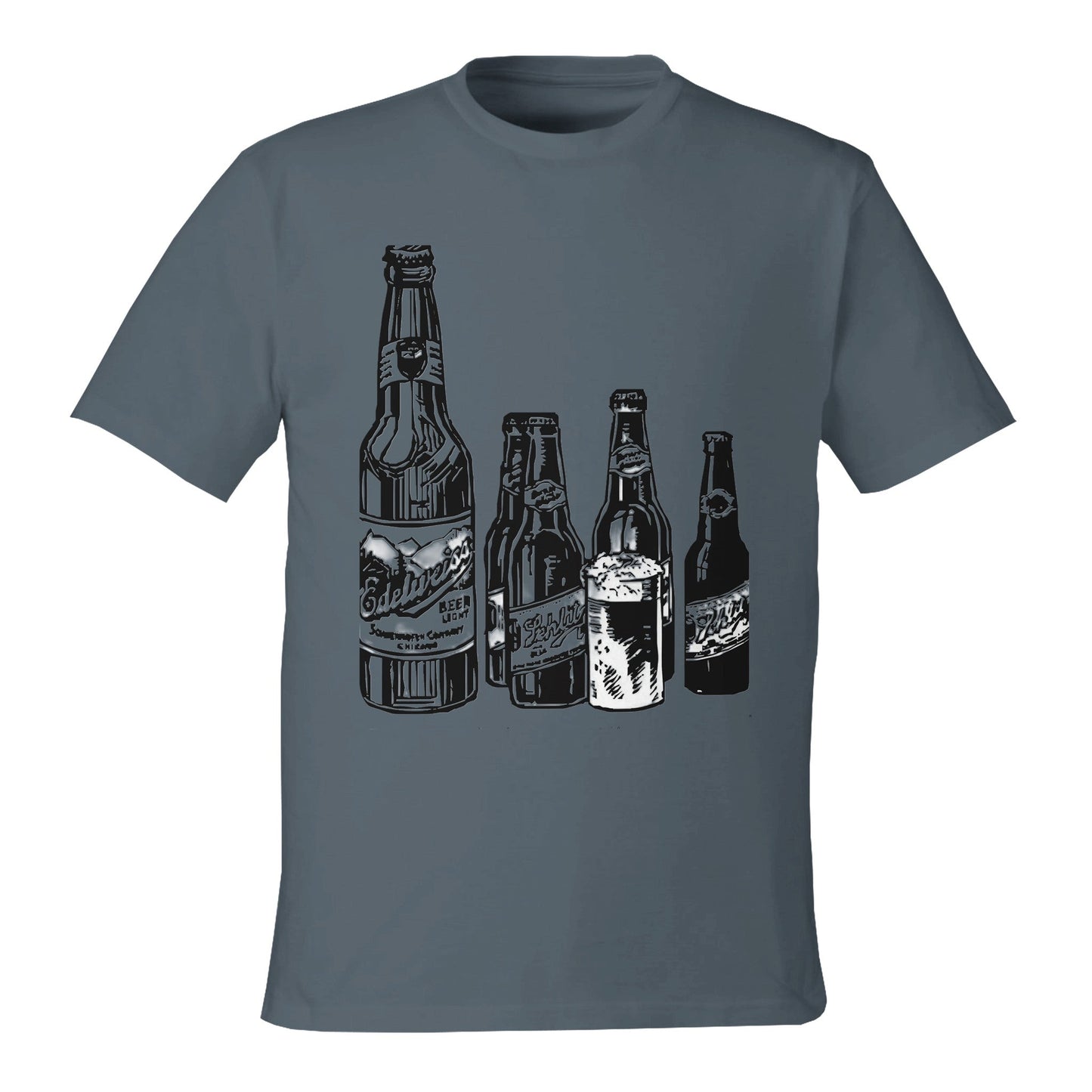 Heavyweight Unisex Crewneck T-shirt - T.Eddy’s Art Studio