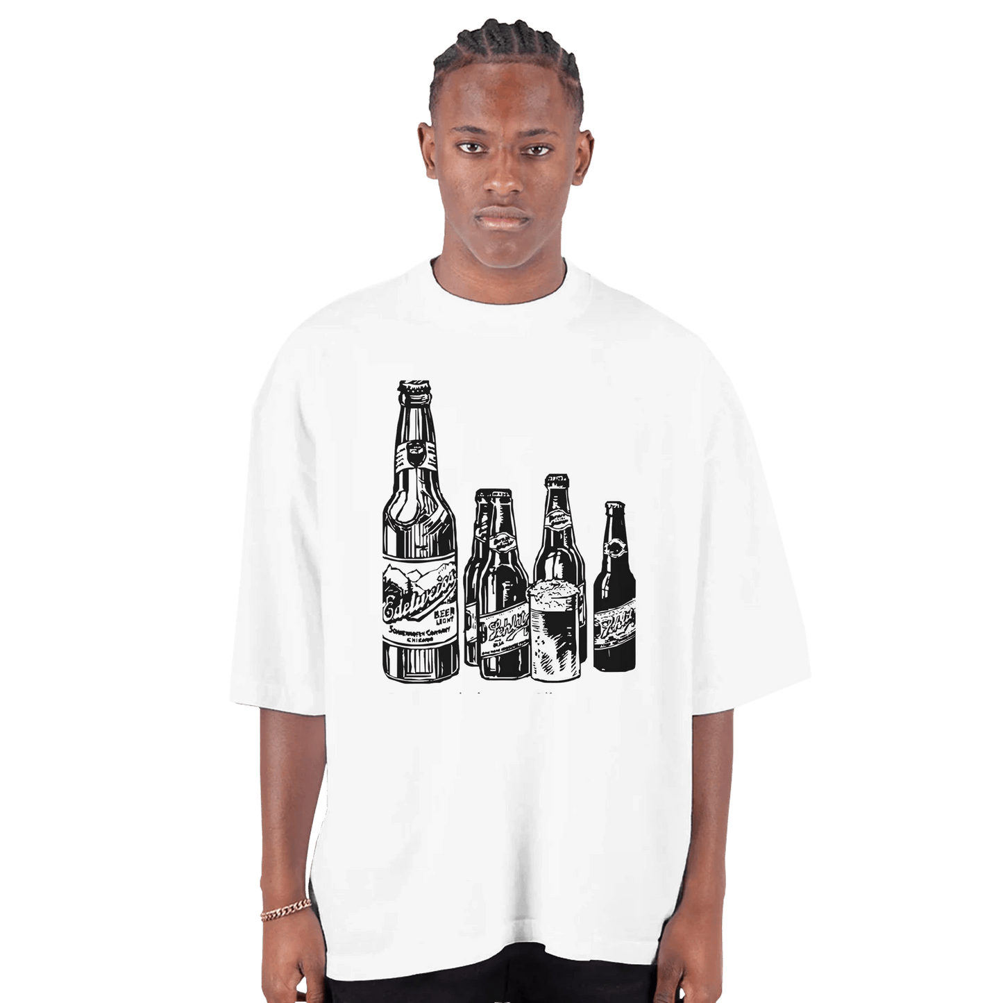 Heavyweight Unisex Crewneck T-shirt - T.Eddy’s Art Studio