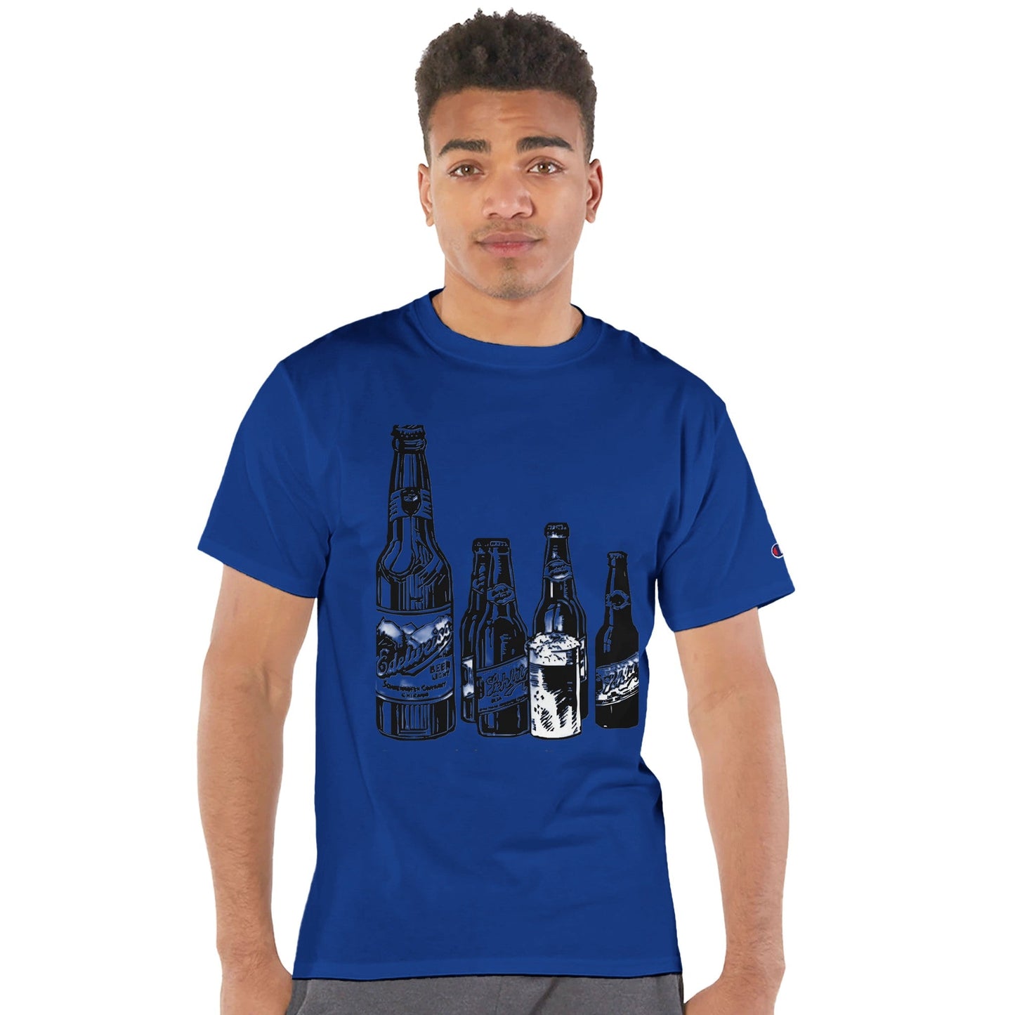 Heavyweight Unisex Crewneck T-shirt - T.Eddy’s Art Studio