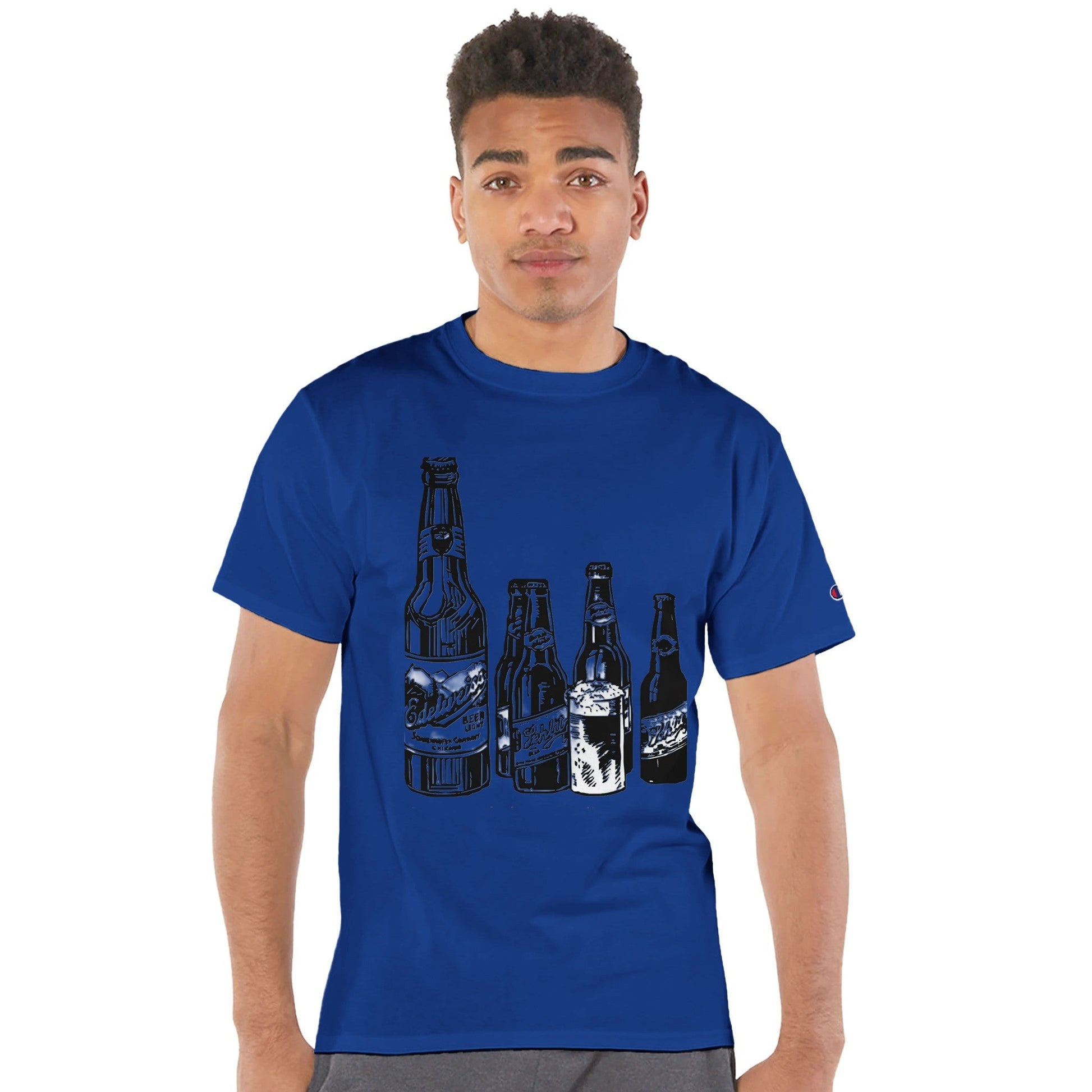 Heavyweight Unisex Crewneck T-shirt - T.Eddy’s Art Studio