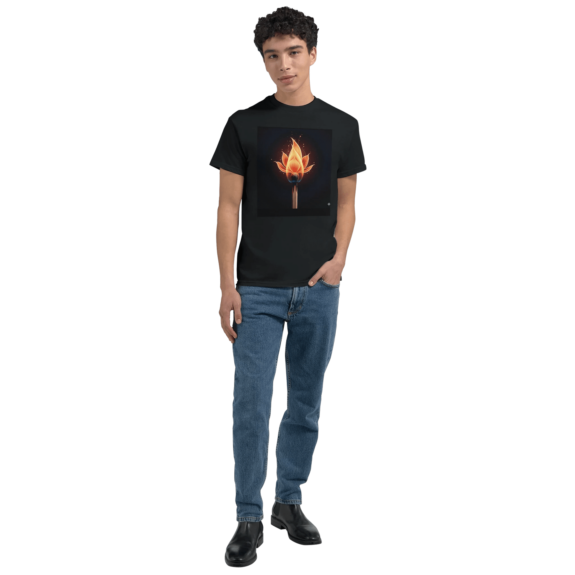 Heavyweight Unisex Crewneck T-shirt | Gildan® 5000 - T.Eddy’s Art Studio