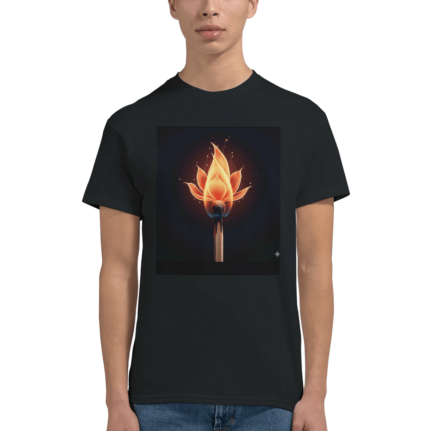 Heavyweight Unisex Crewneck T-shirt | Gildan® 5000 - T.Eddy’s Art Studio