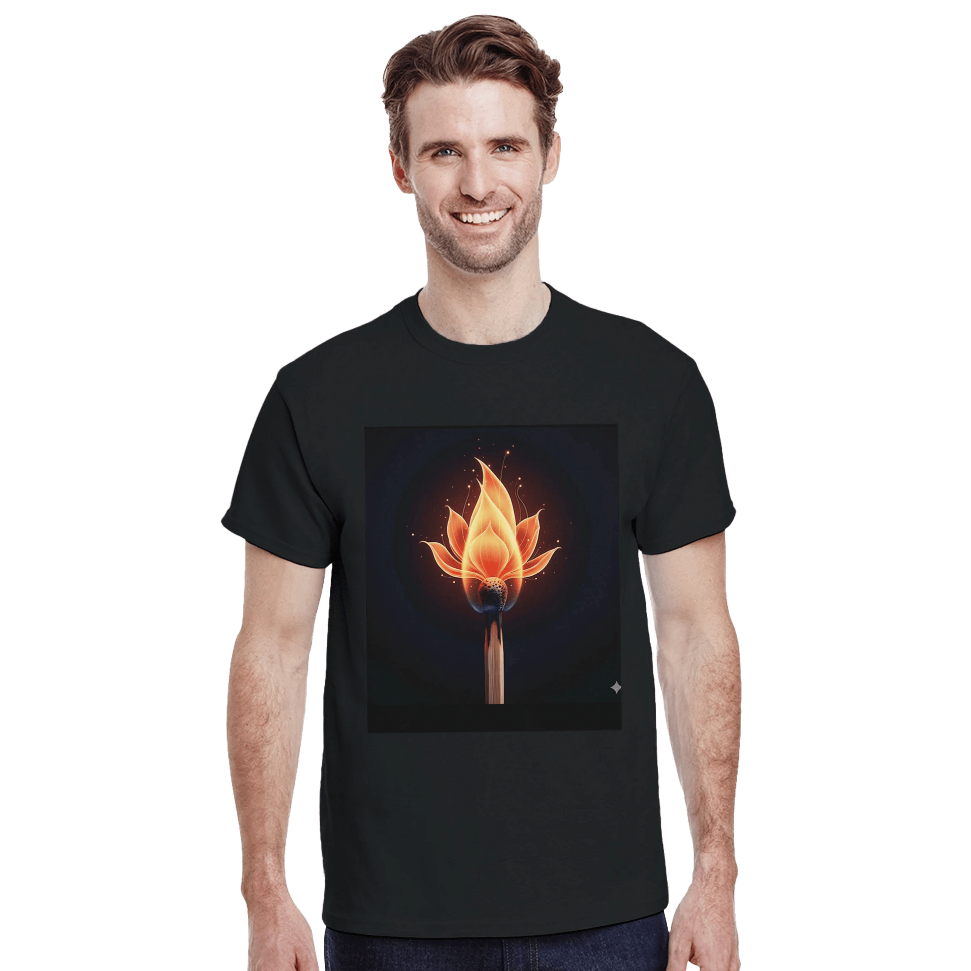 Heavyweight Unisex Crewneck T-shirt | Gildan® 5000 - T.Eddy’s Art Studio