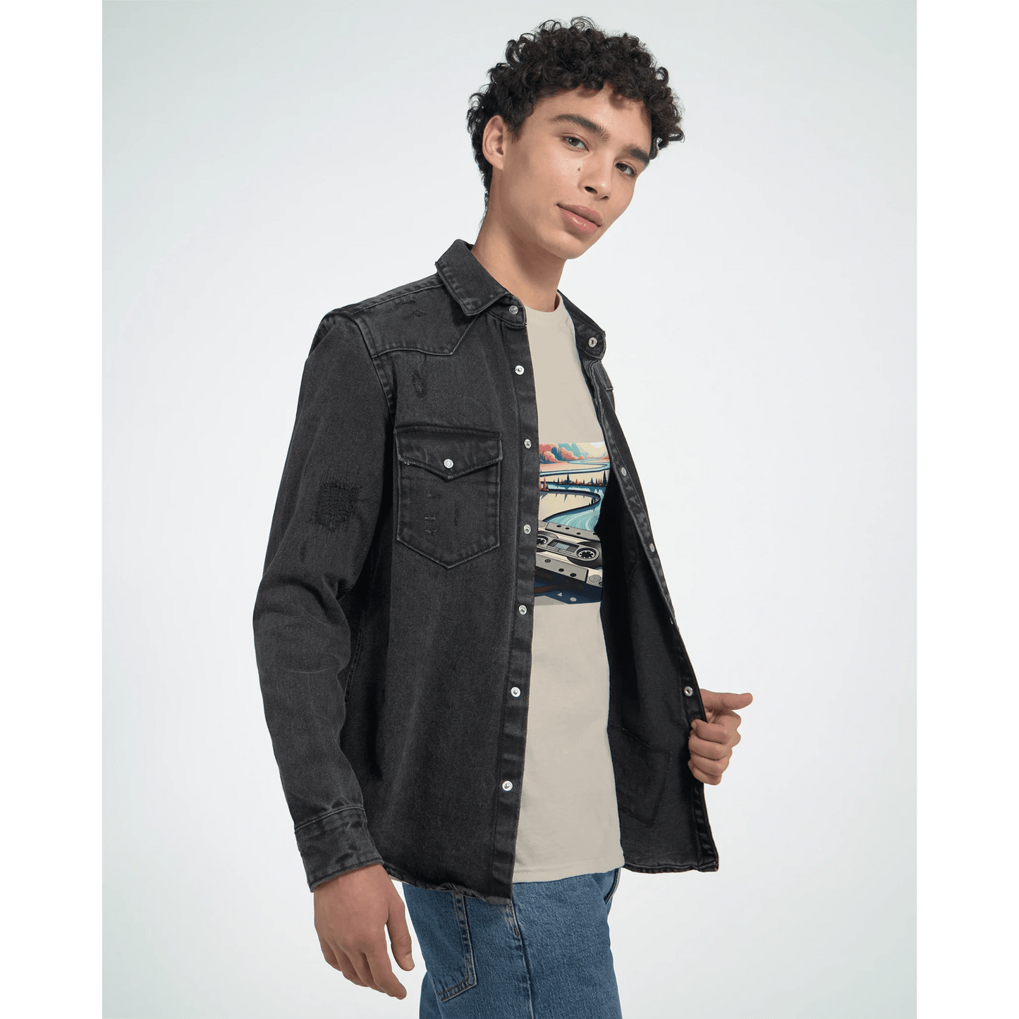 Heavyweight Unisex Crewneck T-shirt | Gildan® 5000 - T.Eddy’s Art Studio